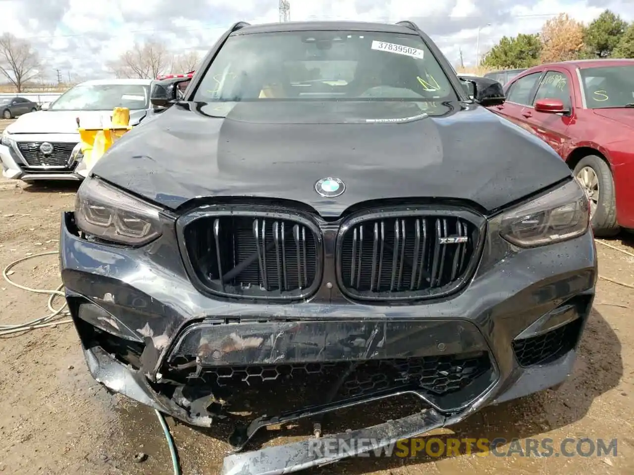 9 Photograph of a damaged car 5YMTS0C08L9B55263 BMW X3 2020