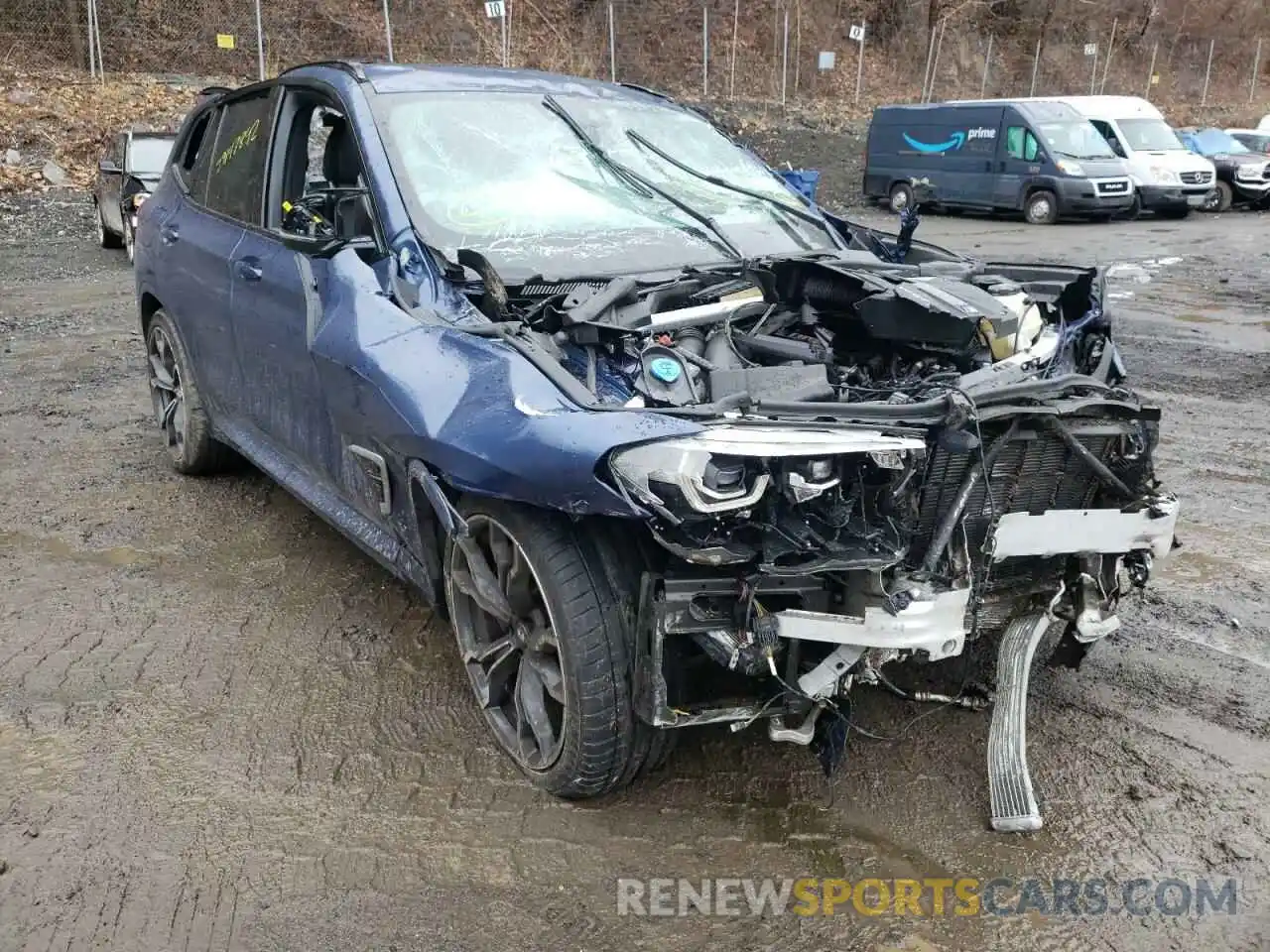 1 Photograph of a damaged car 5YMTS0C08LLT09986 BMW X3 2020