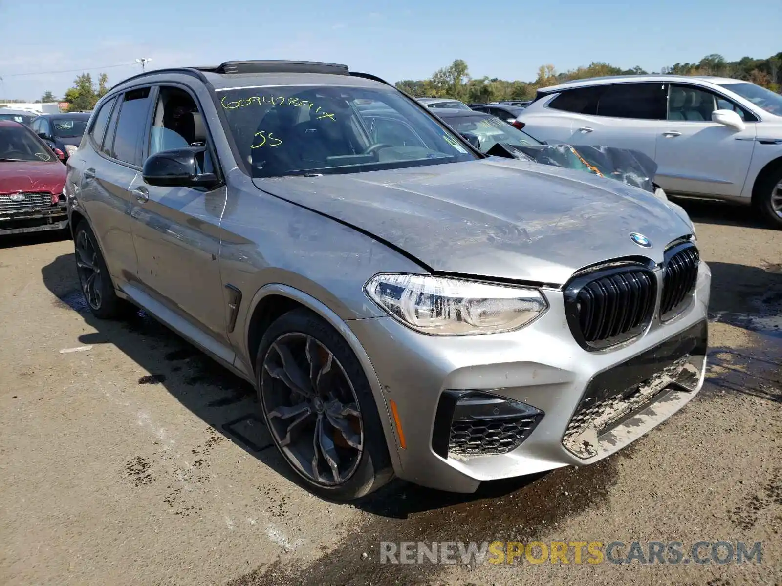 1 Photograph of a damaged car 5YMTS0C09L9B12079 BMW X3 2020