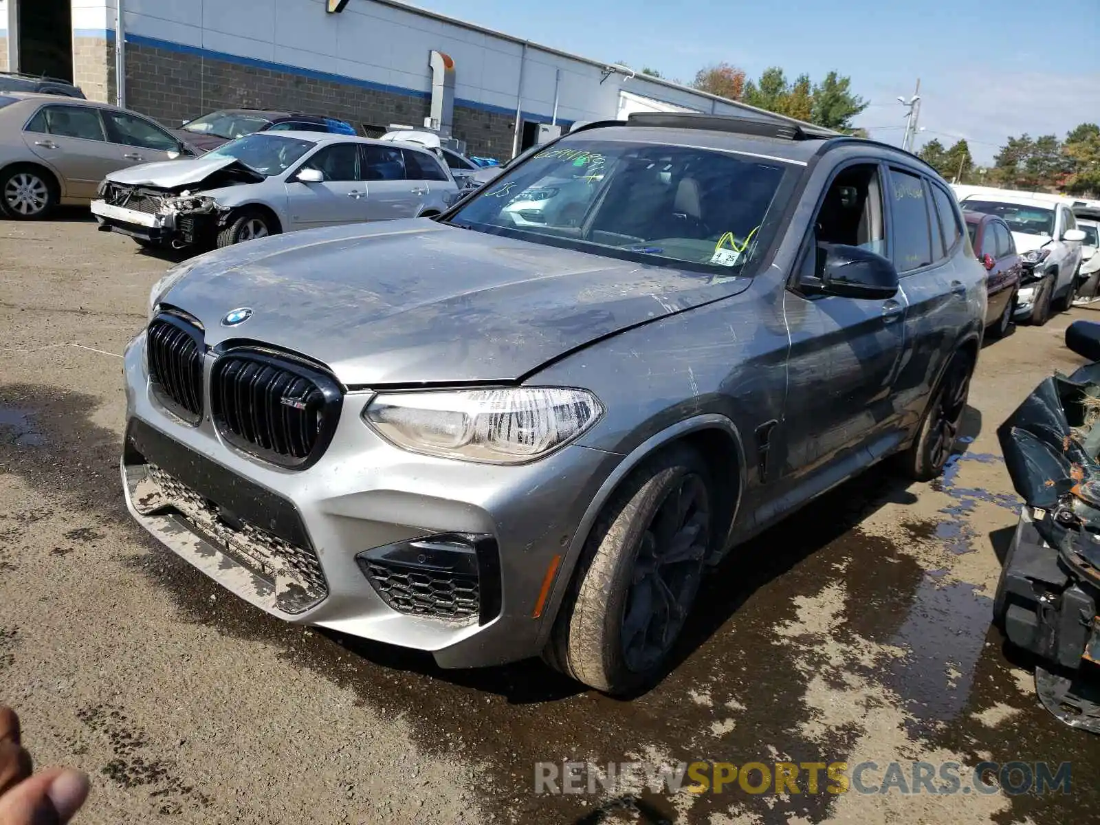 2 Photograph of a damaged car 5YMTS0C09L9B12079 BMW X3 2020