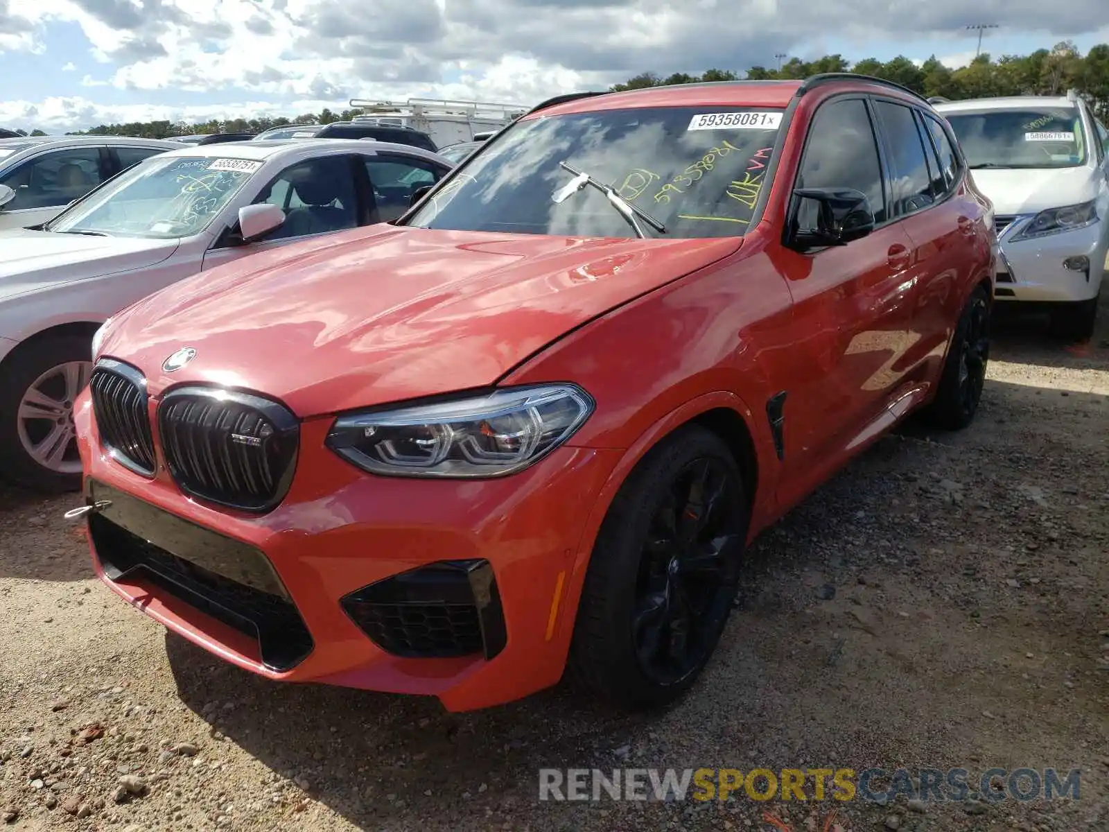 2 Photograph of a damaged car 5YMTS0C09L9B12096 BMW X3 2020