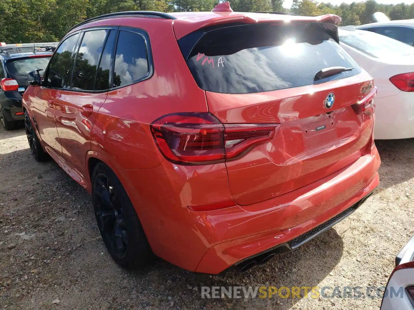 3 Photograph of a damaged car 5YMTS0C09L9B12096 BMW X3 2020