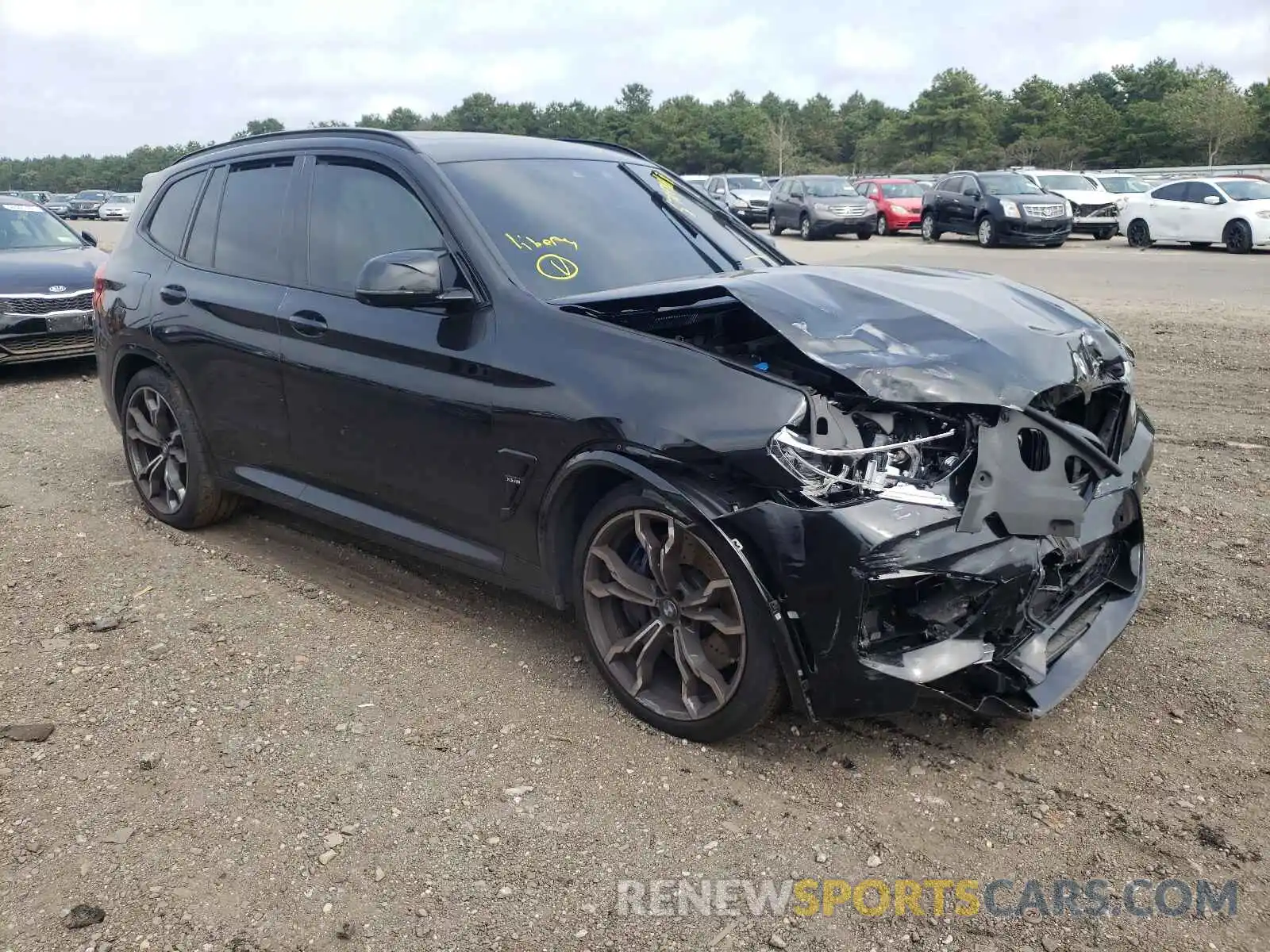 1 Photograph of a damaged car 5YMTS0C09L9B17377 BMW X3 2020