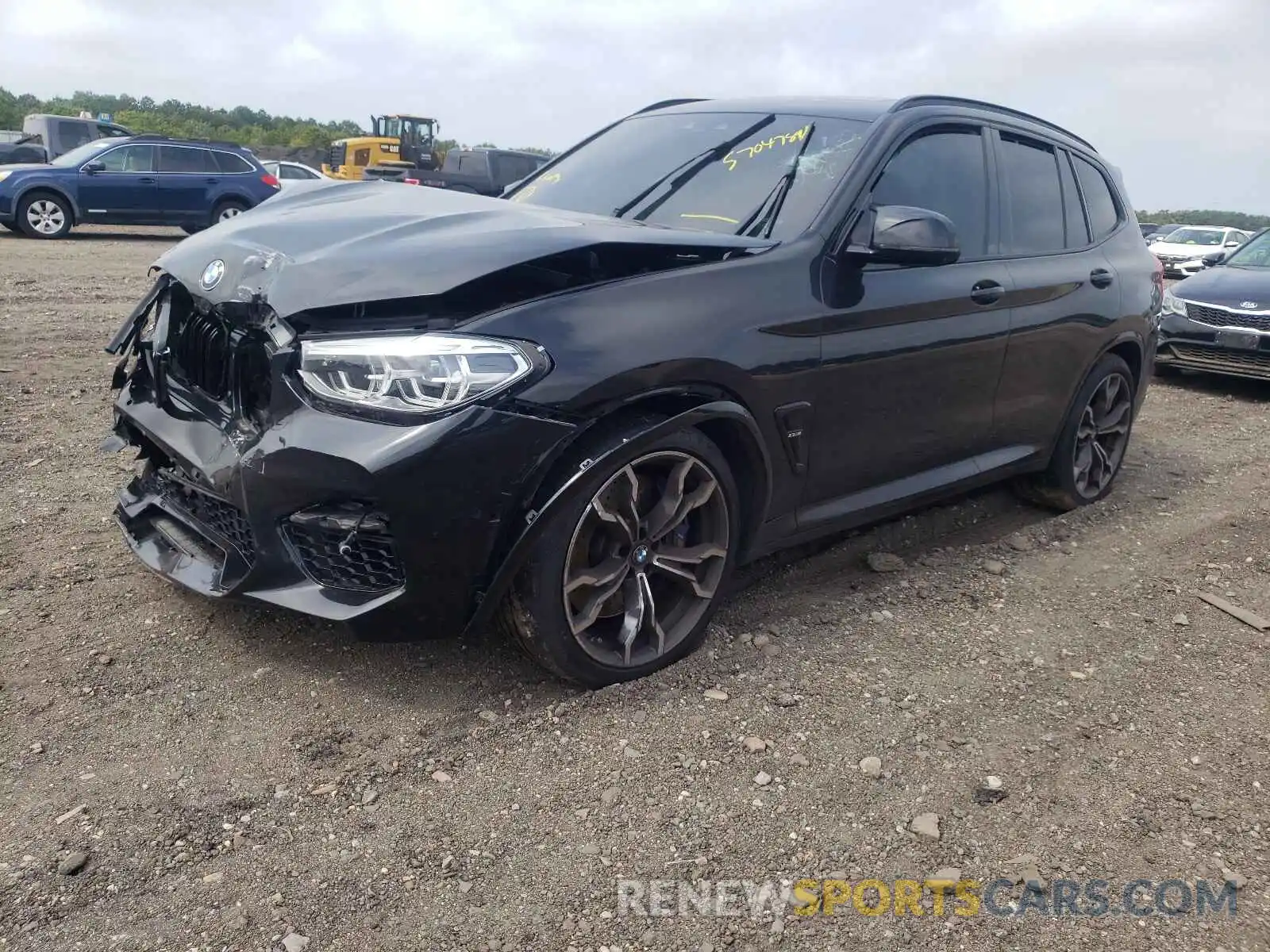 2 Фотография поврежденного автомобиля 5YMTS0C09L9B17377 BMW X3 2020