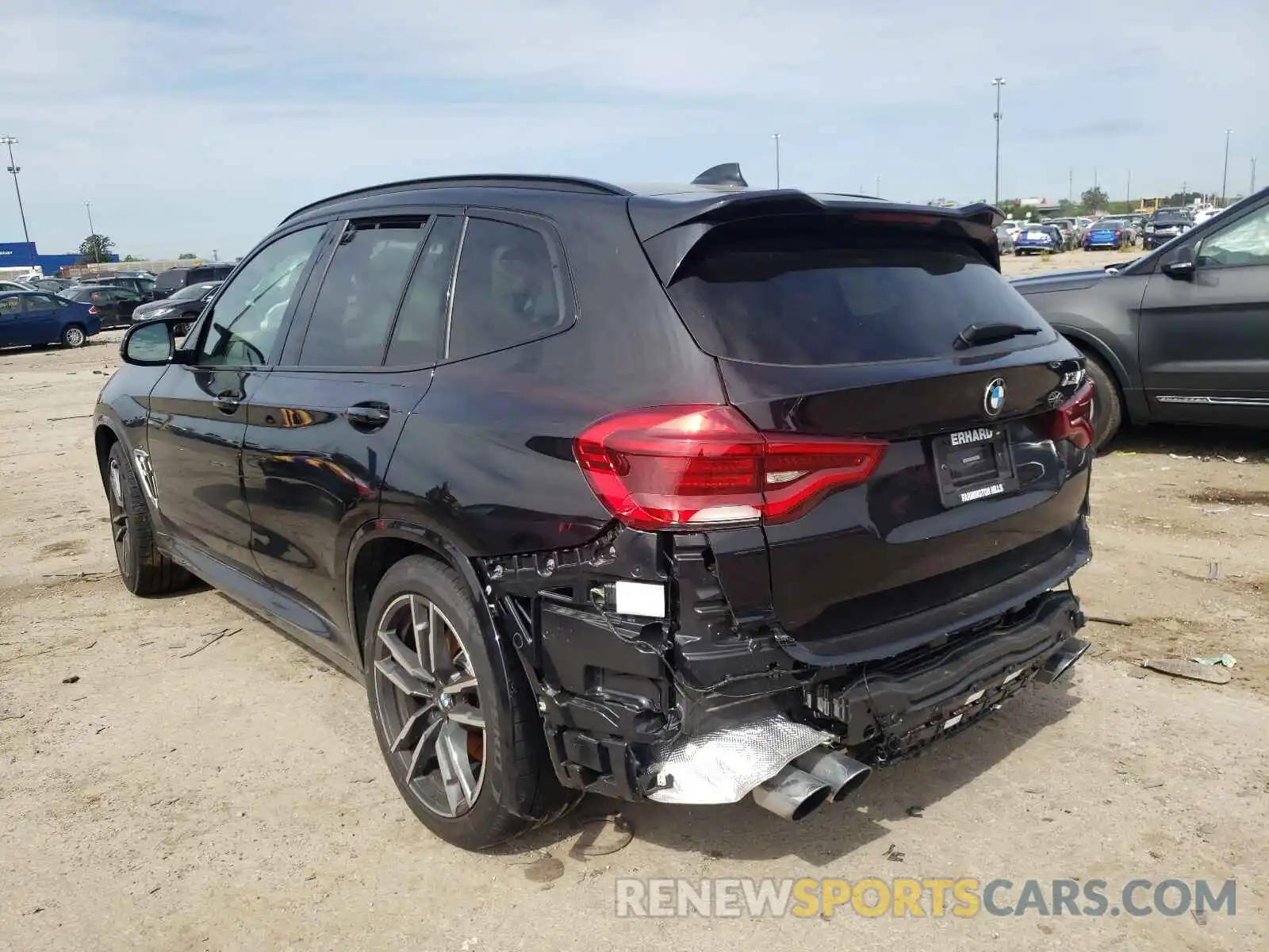 3 Photograph of a damaged car 5YMTS0C09L9B47155 BMW X3 2020