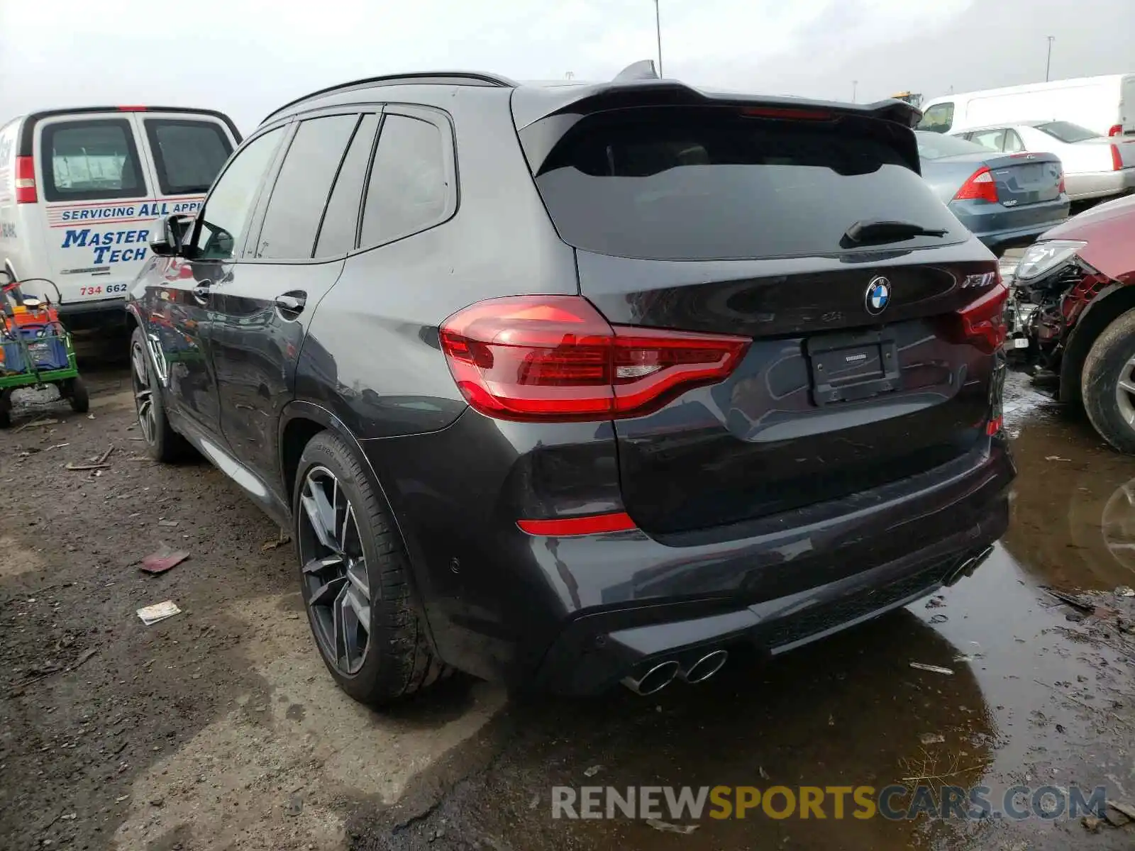 3 Photograph of a damaged car 5YMTS0C09LLT10158 BMW X3 2020