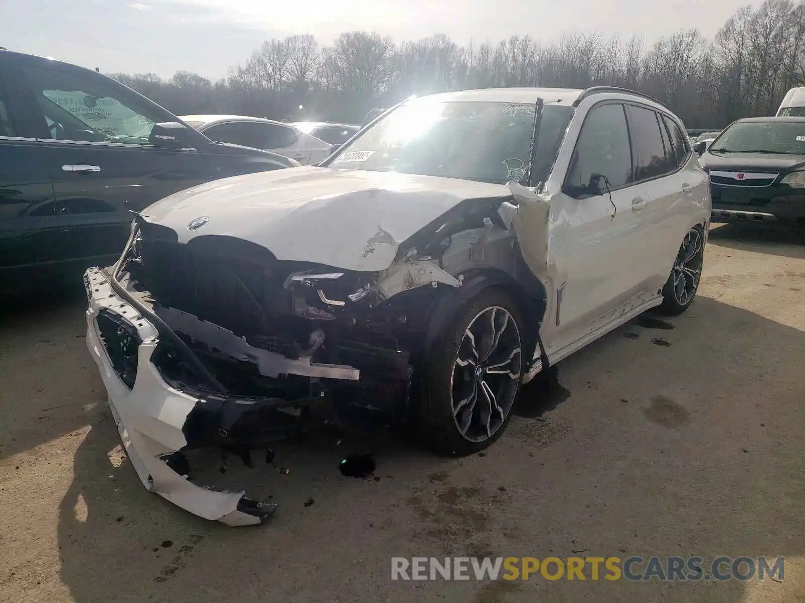 2 Photograph of a damaged car 5YMTS0C0XL9B31837 BMW X3 2020