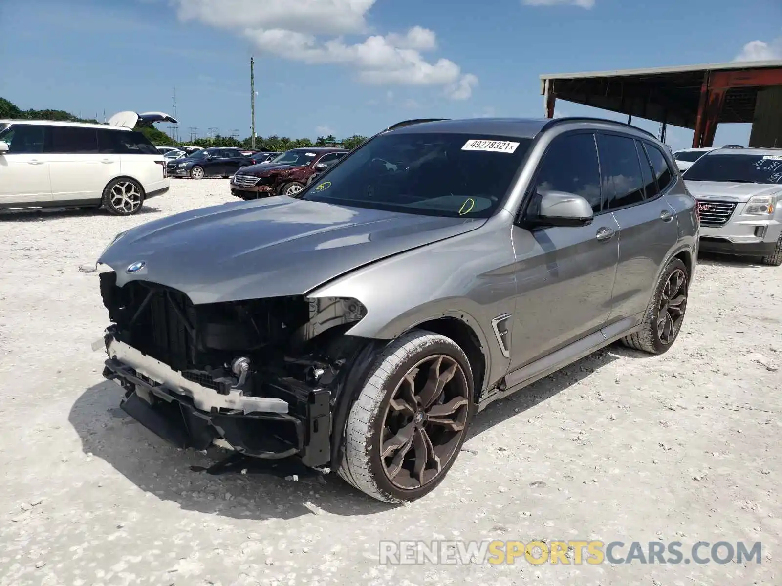 2 Photograph of a damaged car 5YMTS0C0XL9B46421 BMW X3 2020