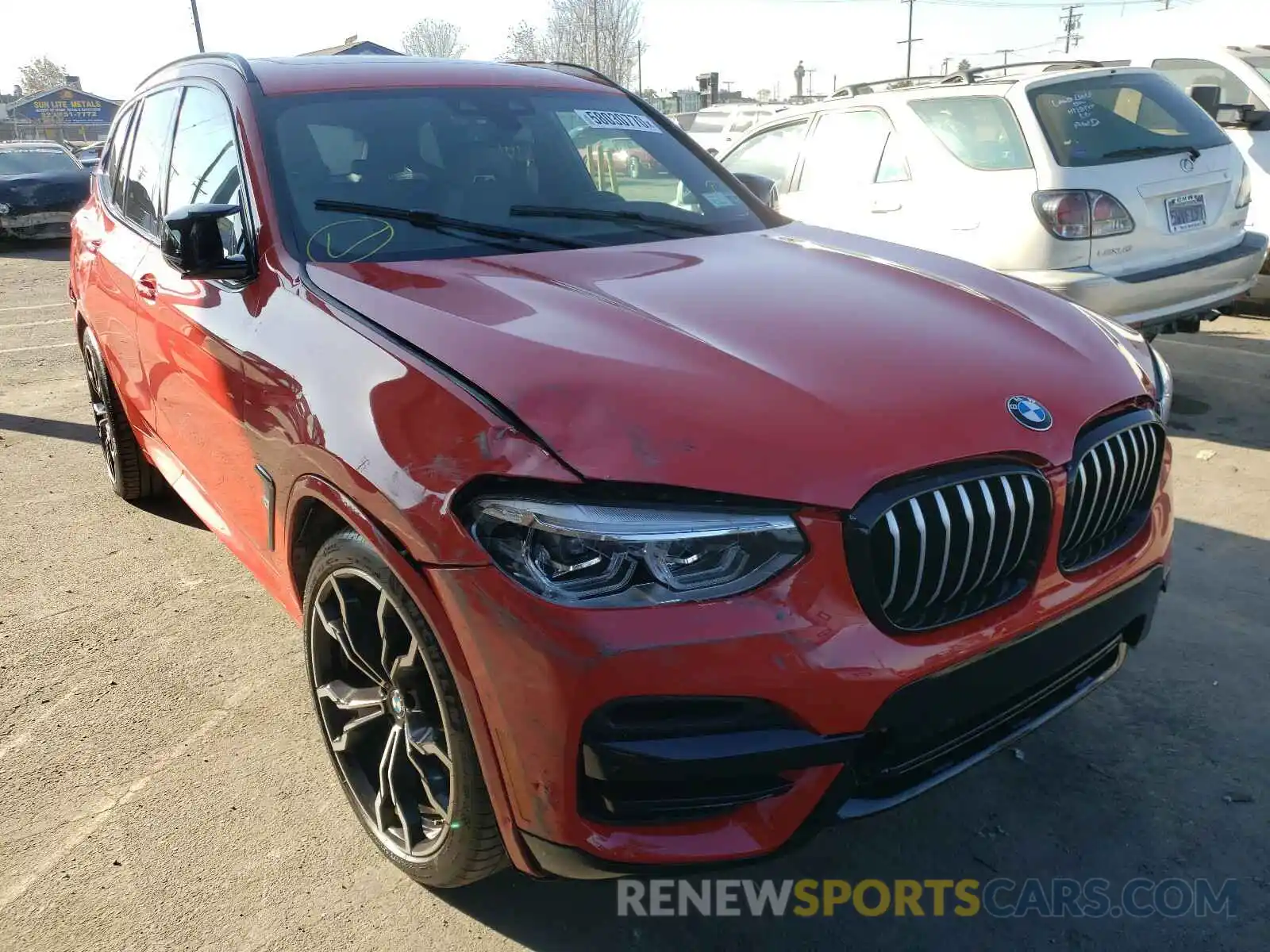 1 Photograph of a damaged car 5YMTS0C0XL9B66863 BMW X3 2020