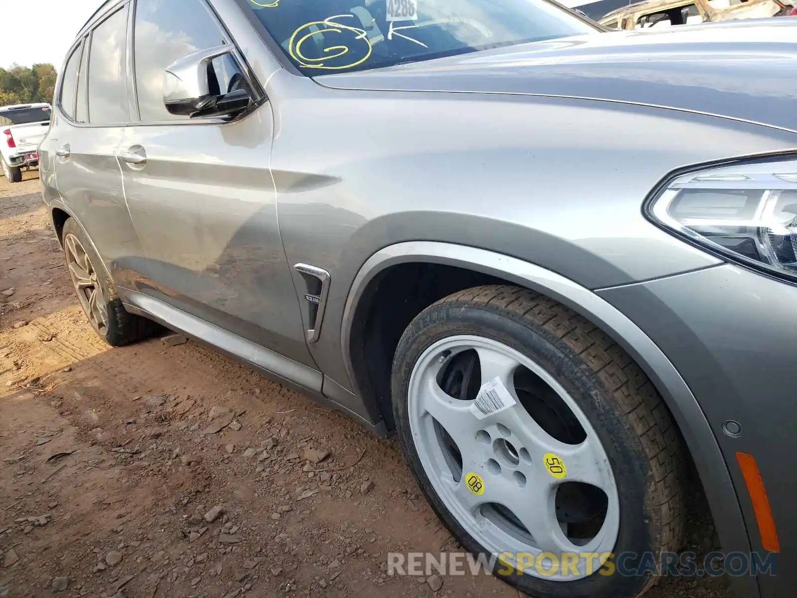 9 Photograph of a damaged car 5YMTS0C0XL9B76079 BMW X3 2020