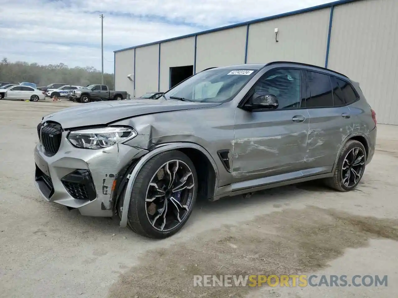 1 Photograph of a damaged car 5YMTS0C0XLLA58035 BMW X3 2020