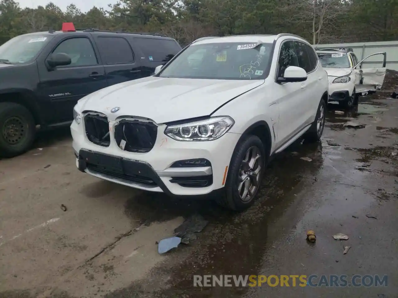 2 Фотография поврежденного автомобиля 5UXTS1C00M9H10396 BMW X3 2021