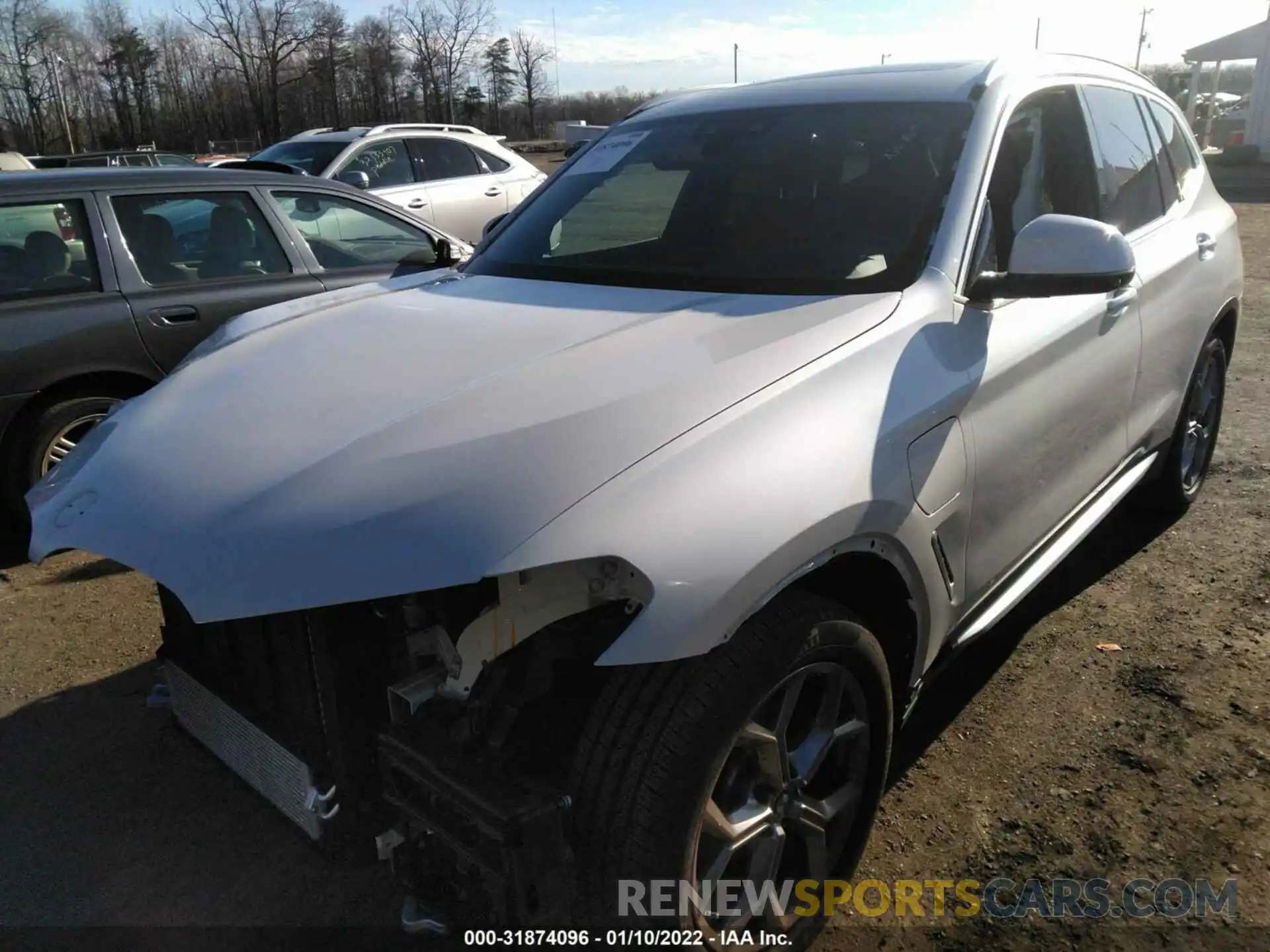 2 Photograph of a damaged car 5UXTS1C01M9E20975 BMW X3 2021