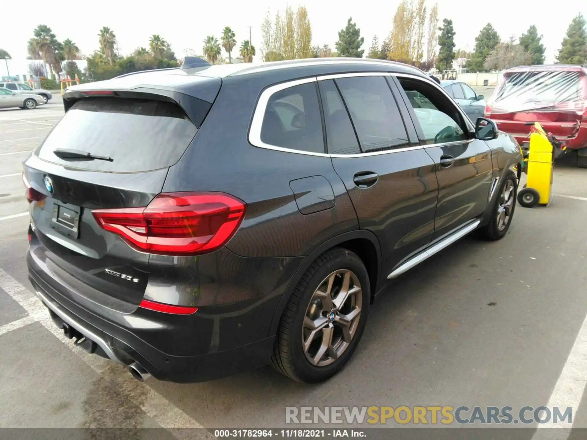 4 Фотография поврежденного автомобиля 5UXTS1C01M9G91373 BMW X3 2021