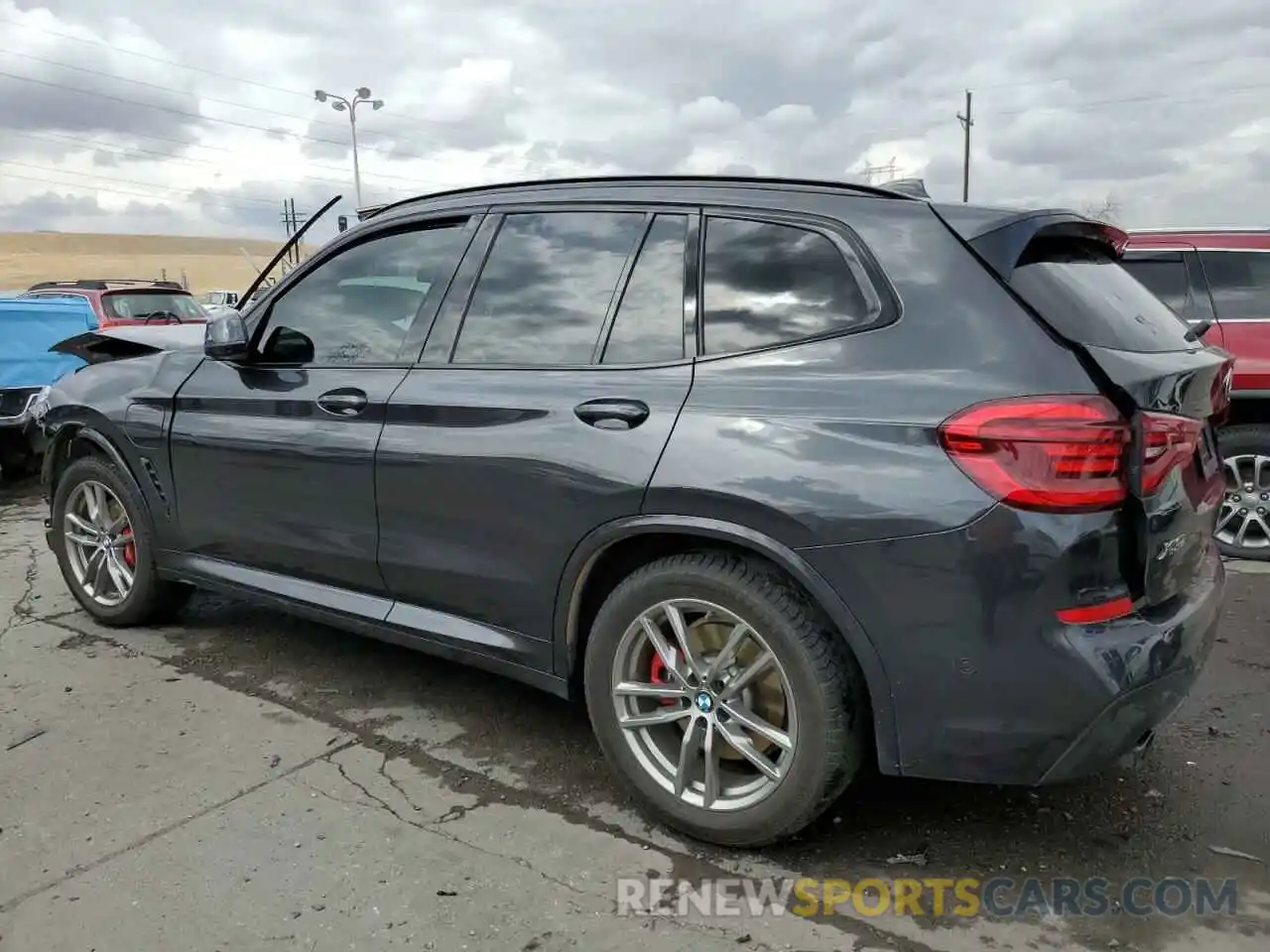 2 Фотография поврежденного автомобиля 5UXTS1C04M9G18076 BMW X3 2021