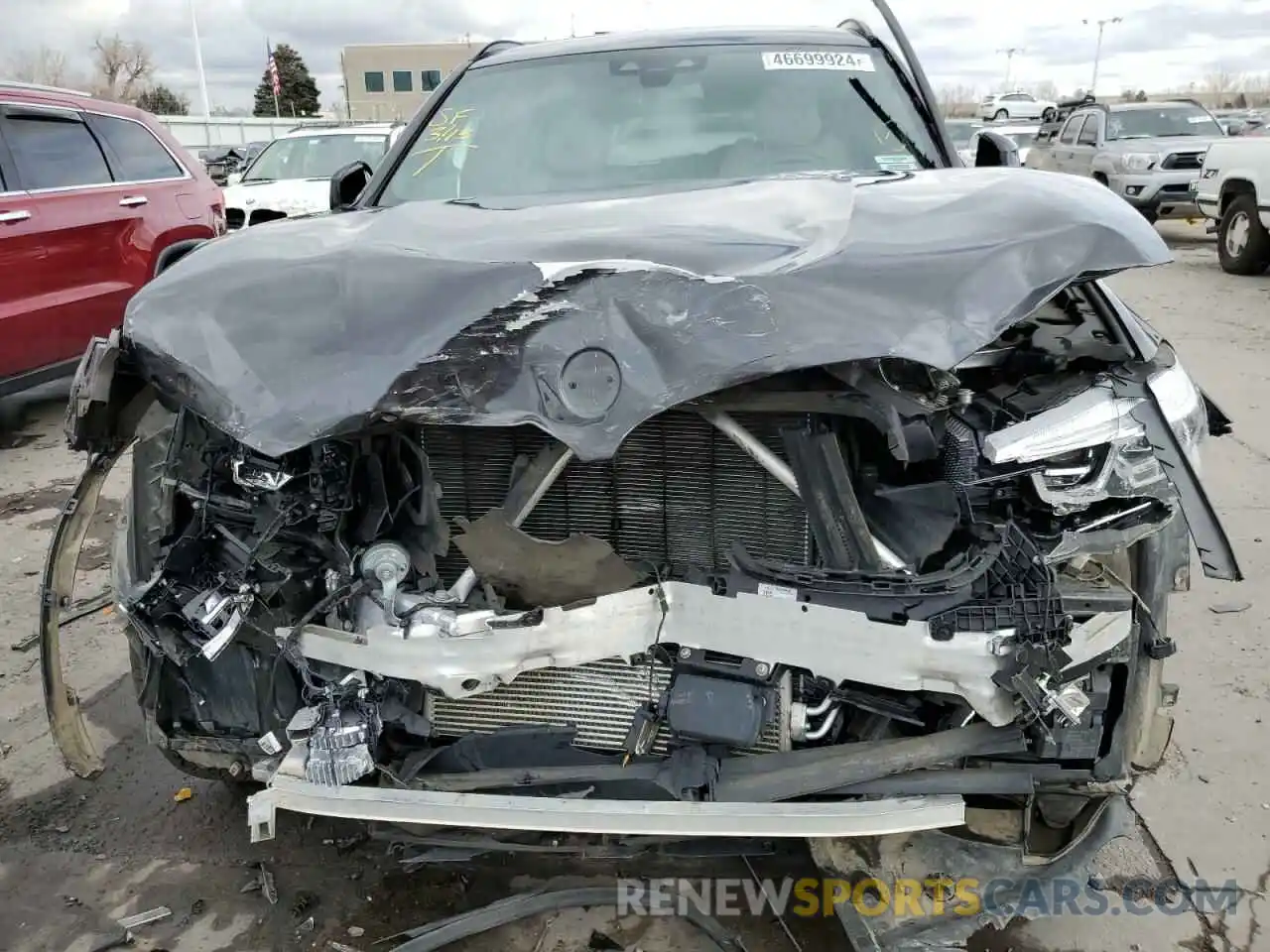 5 Photograph of a damaged car 5UXTS1C04M9G18076 BMW X3 2021
