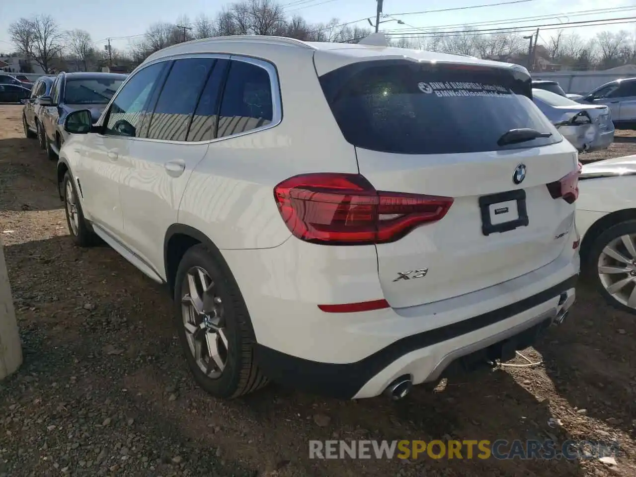 3 Фотография поврежденного автомобиля 5UXTS1C05M9F57806 BMW X3 2021