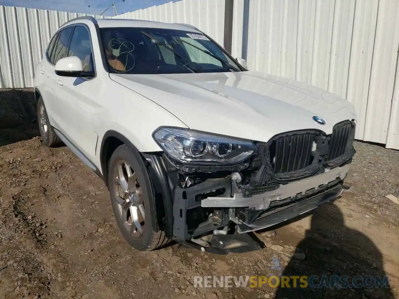 9 Photograph of a damaged car 5UXTS1C05M9F57806 BMW X3 2021