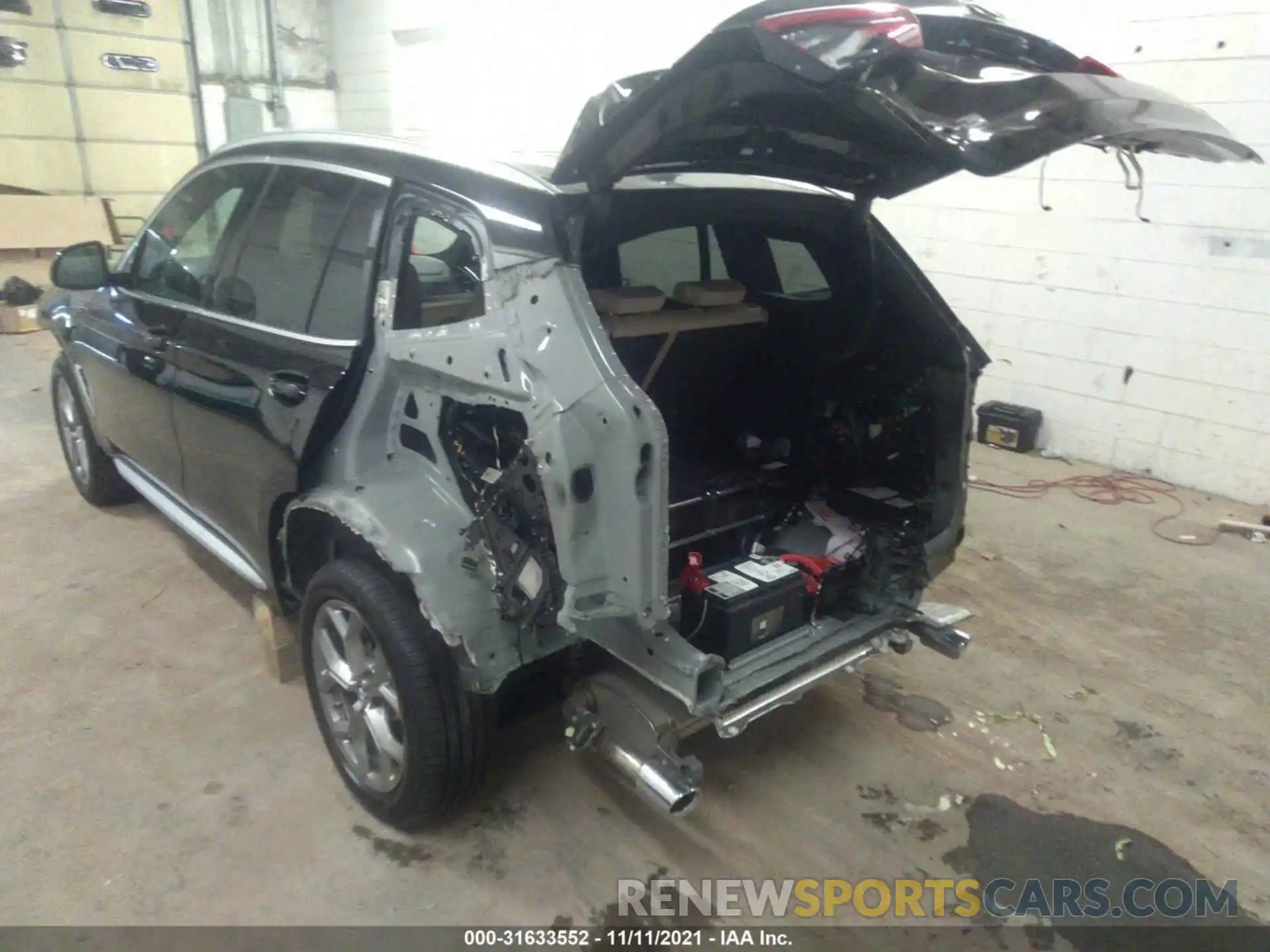 3 Фотография поврежденного автомобиля 5UXTS1C05M9H88608 BMW X3 2021