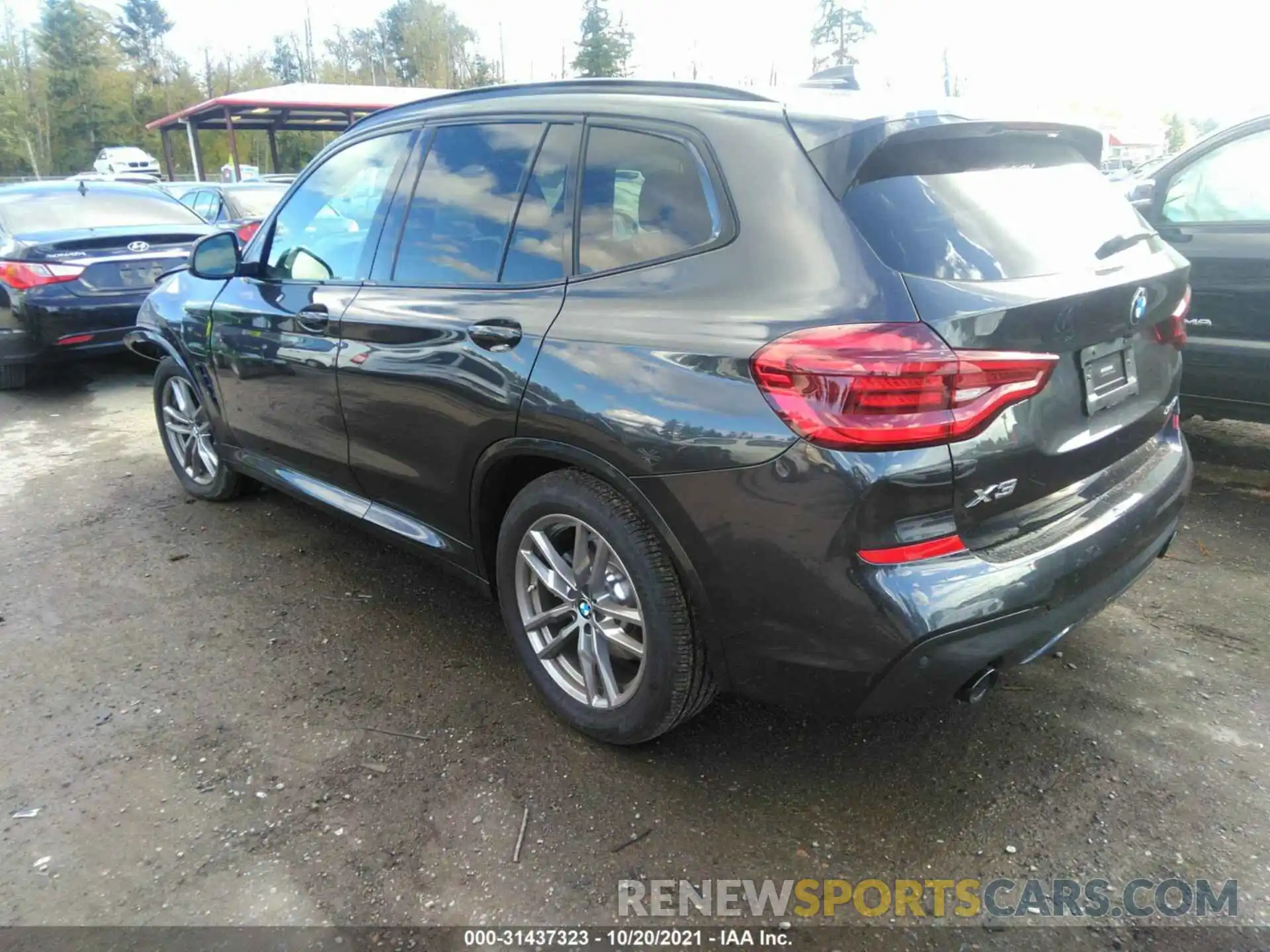 3 Фотография поврежденного автомобиля 5UXTS1C06M9F43087 BMW X3 2021