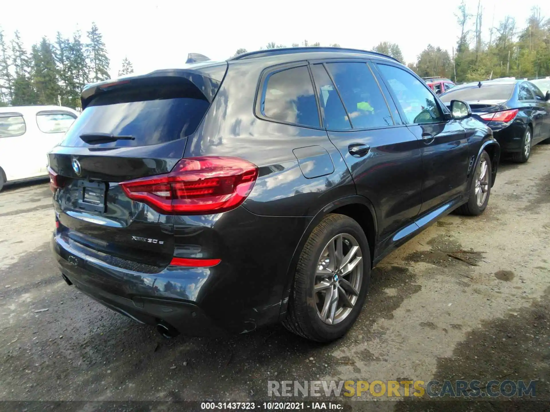 4 Фотография поврежденного автомобиля 5UXTS1C06M9F43087 BMW X3 2021