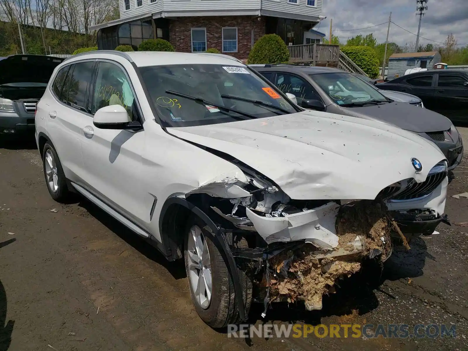 1 Photograph of a damaged car 5UXTS1C07M9E24819 BMW X3 2021