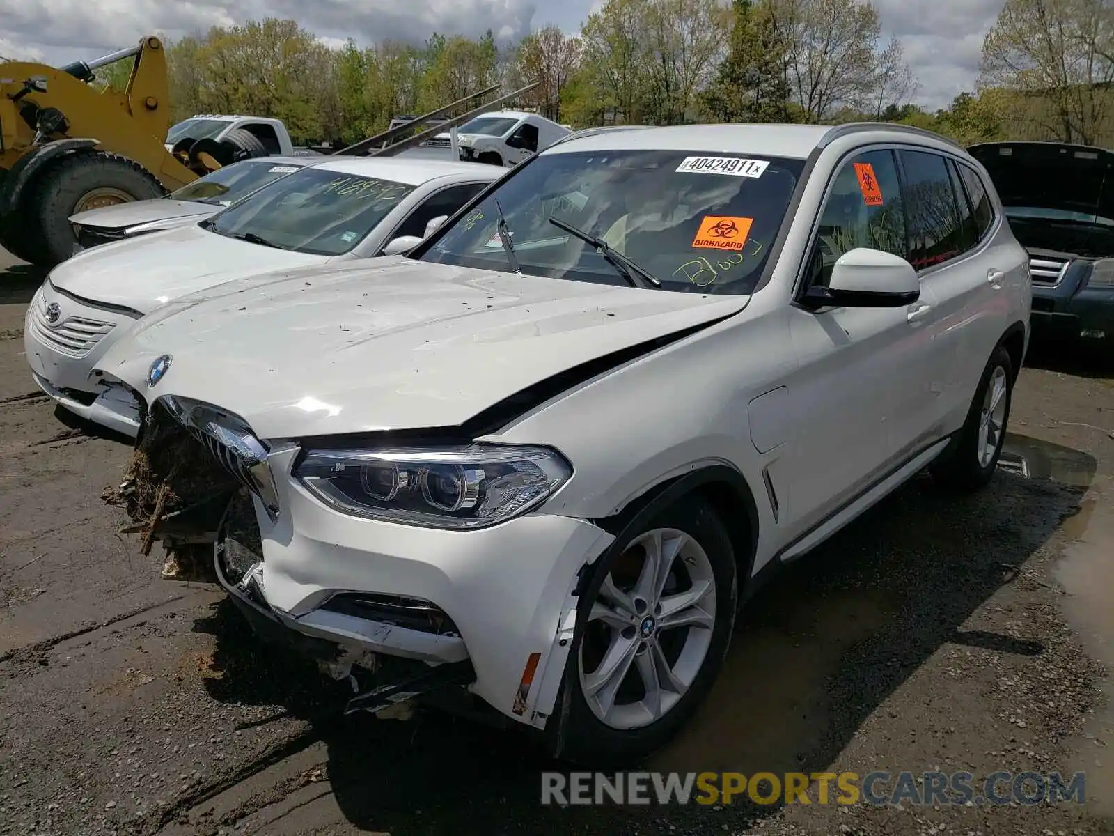 2 Photograph of a damaged car 5UXTS1C07M9E24819 BMW X3 2021