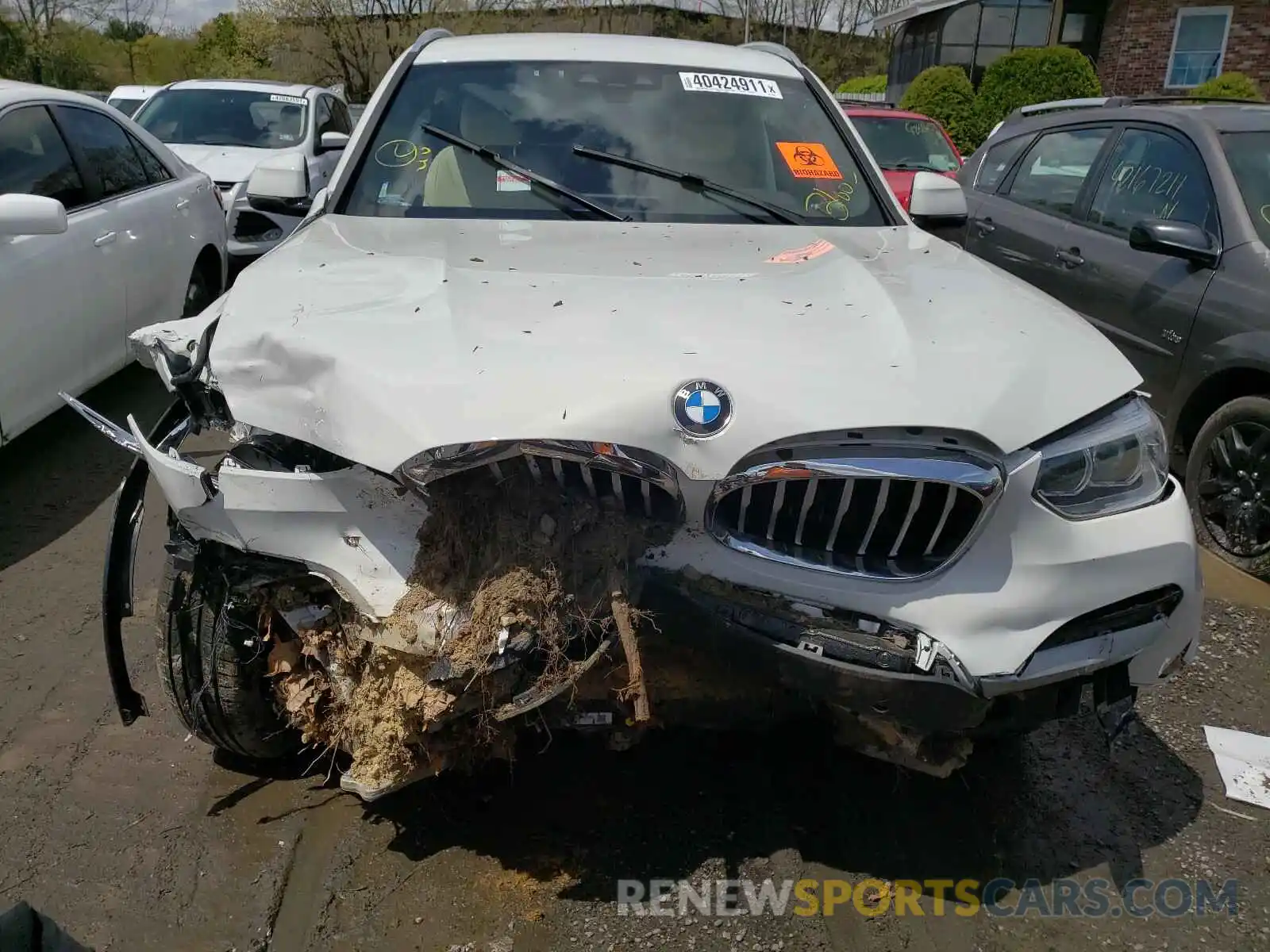 7 Photograph of a damaged car 5UXTS1C07M9E24819 BMW X3 2021