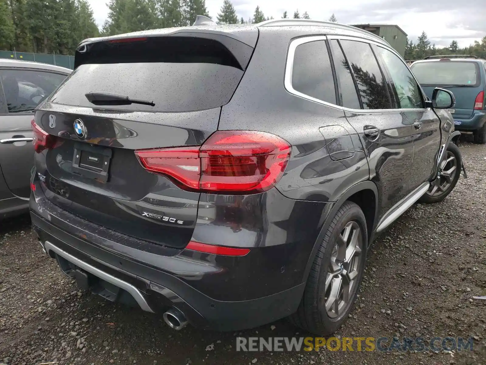 4 Фотография поврежденного автомобиля 5UXTS1C07M9F26072 BMW X3 2021