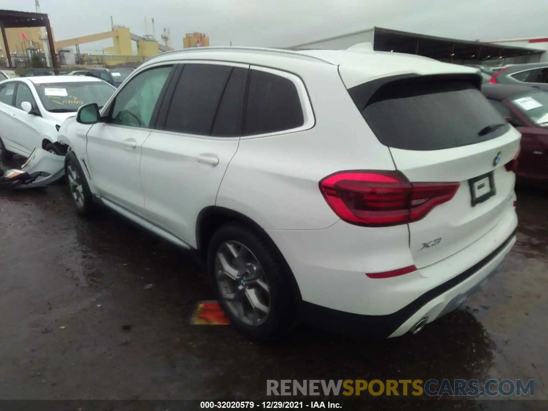 3 Фотография поврежденного автомобиля 5UXTS1C09M9H09599 BMW X3 2021