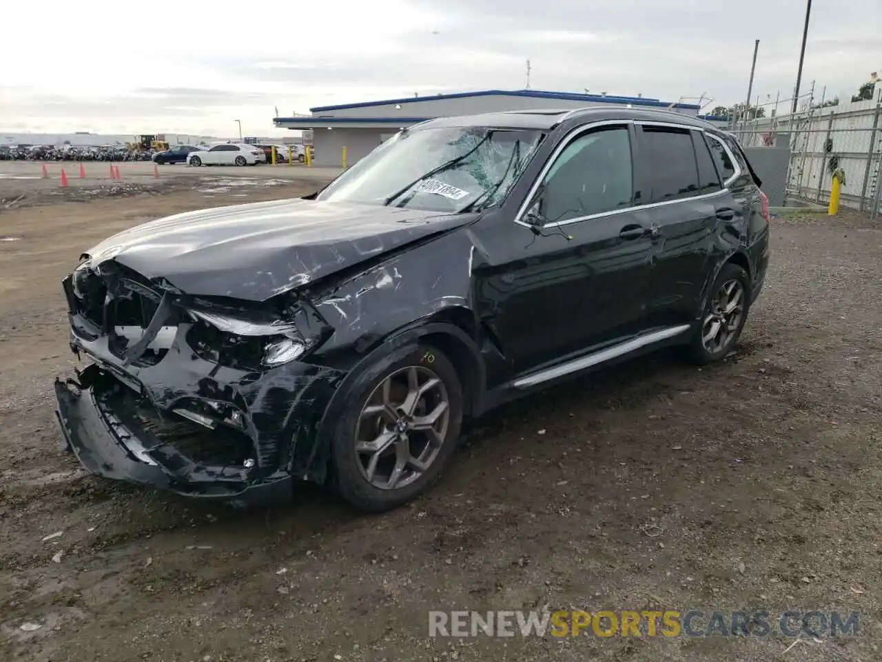 1 Фотография поврежденного автомобиля 5UXTY3C00M9E61060 BMW X3 2021
