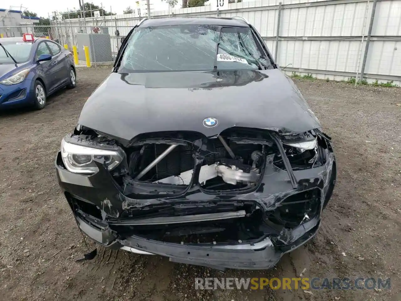 5 Photograph of a damaged car 5UXTY3C00M9E61060 BMW X3 2021