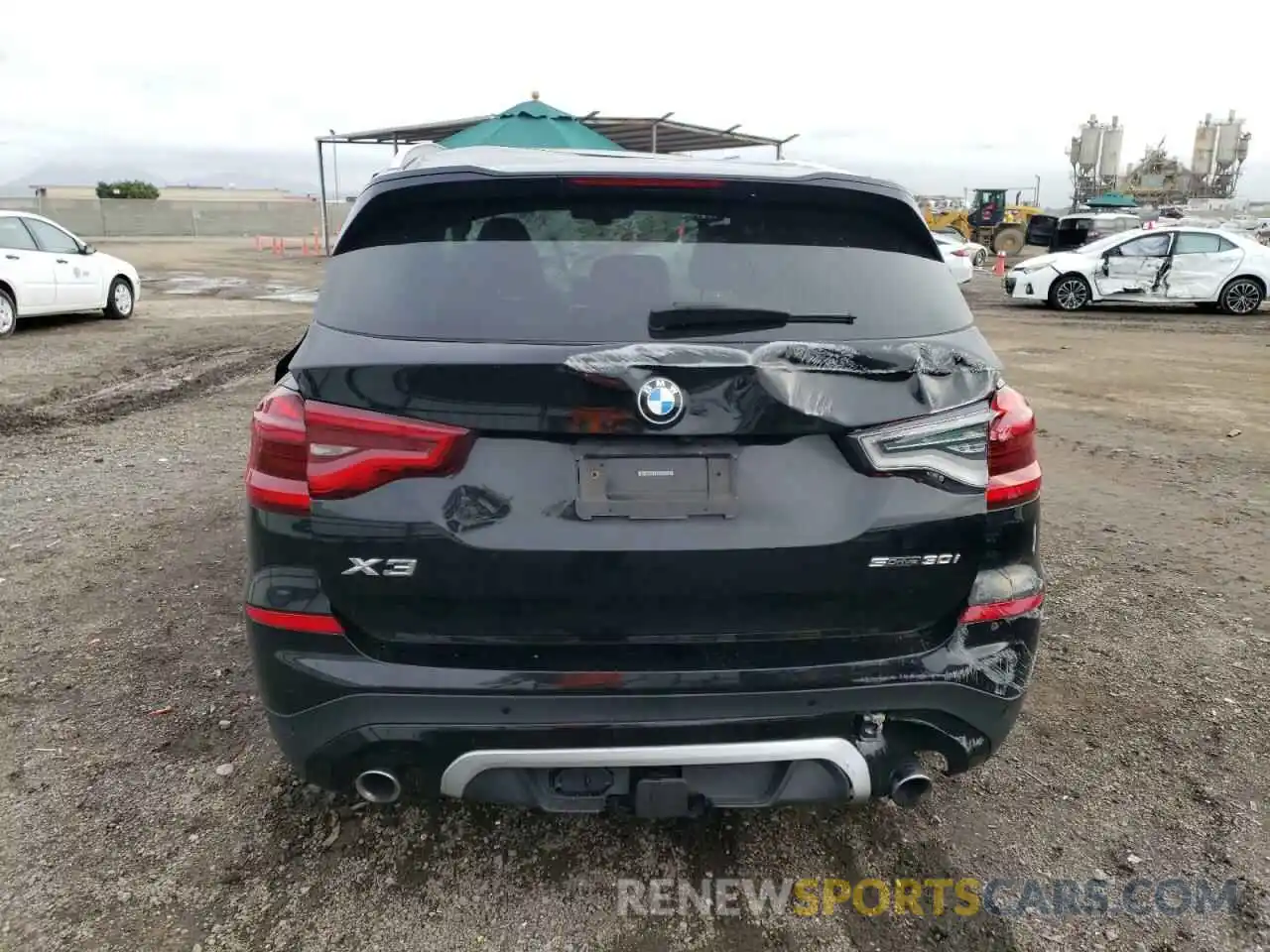 6 Фотография поврежденного автомобиля 5UXTY3C00M9E61060 BMW X3 2021