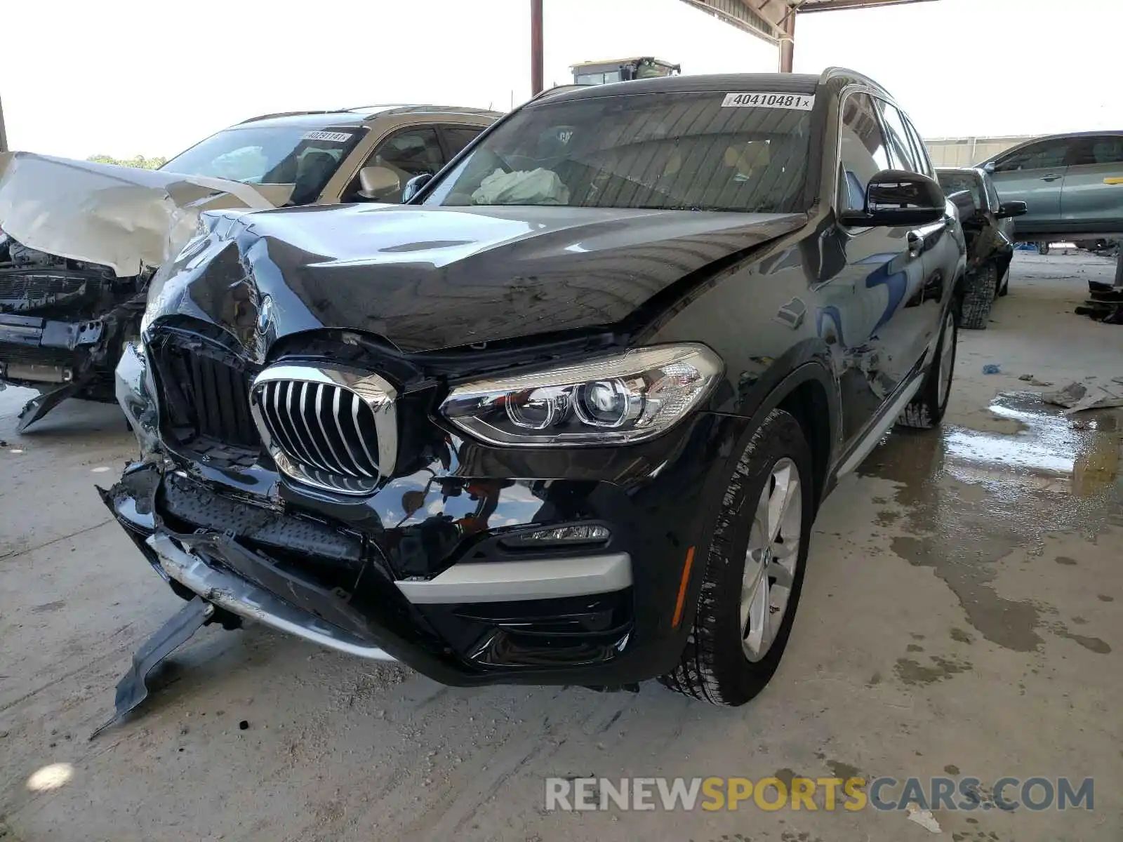 2 Photograph of a damaged car 5UXTY3C00M9E71250 BMW X3 2021