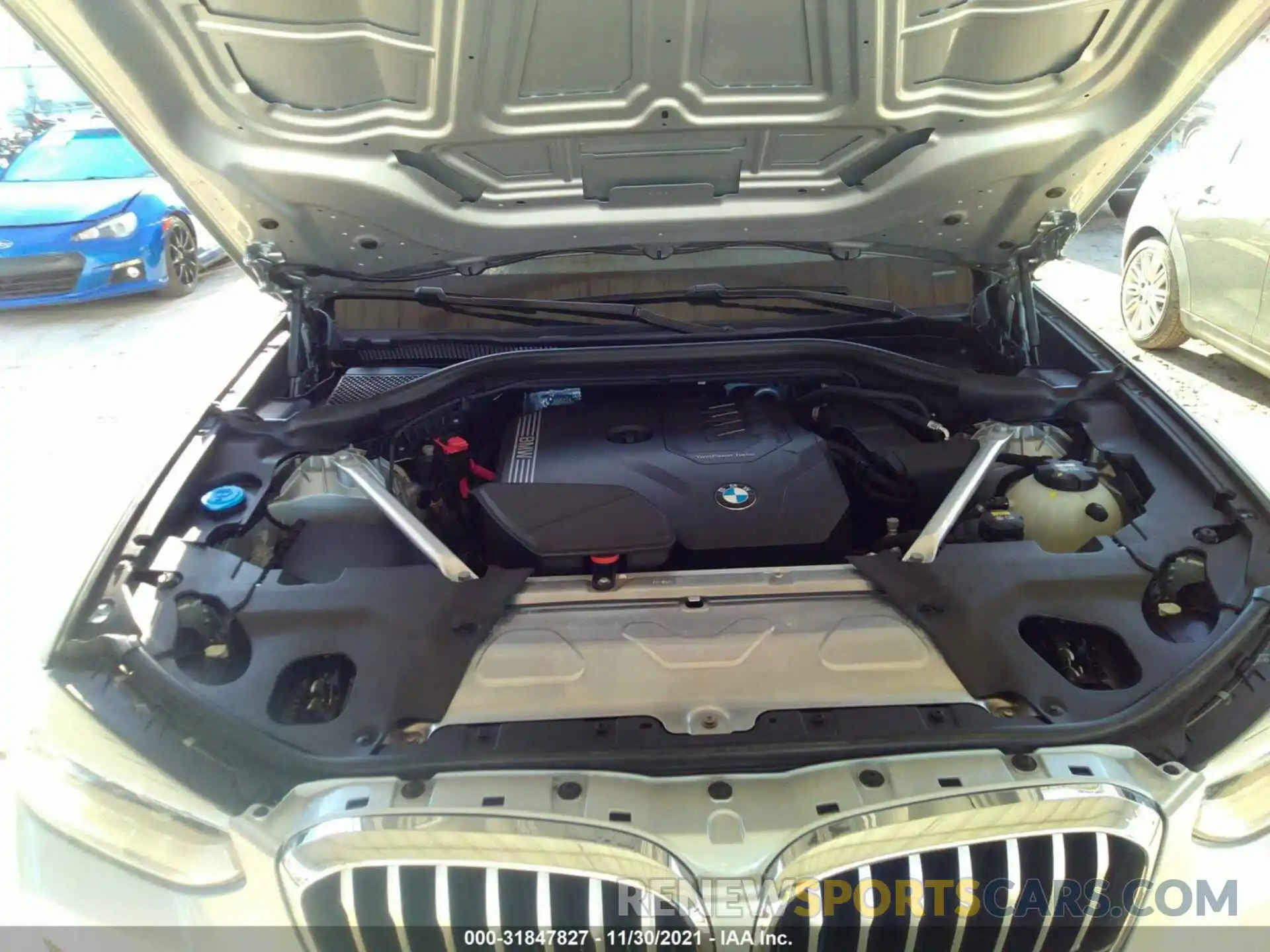 10 Фотография поврежденного автомобиля 5UXTY3C00M9E71488 BMW X3 2021