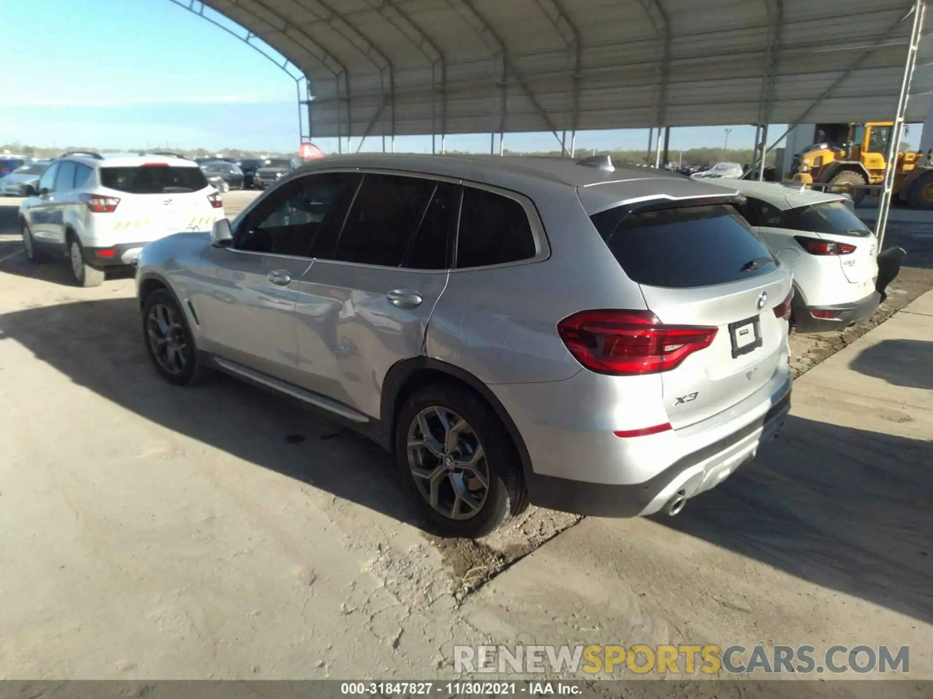 3 Photograph of a damaged car 5UXTY3C00M9E71488 BMW X3 2021