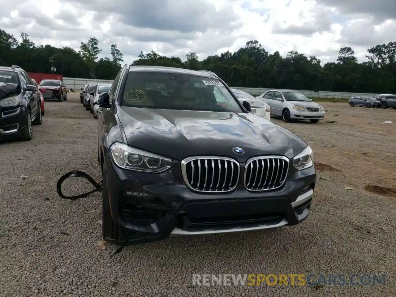 9 Photograph of a damaged car 5UXTY3C00M9E94544 BMW X3 2021