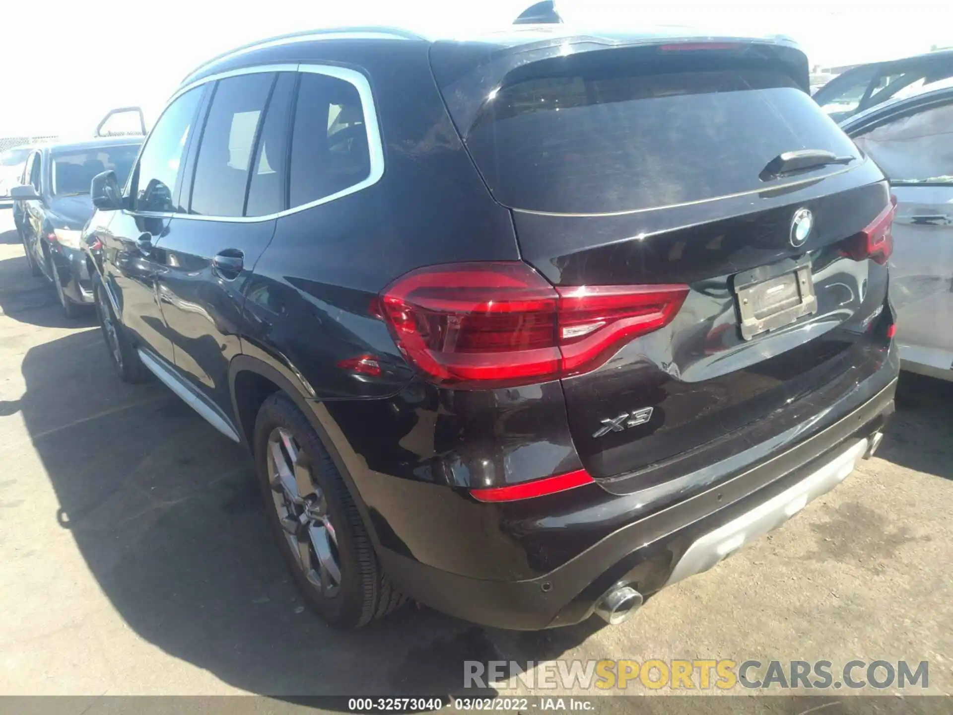 3 Photograph of a damaged car 5UXTY3C01M9D81721 BMW X3 2021