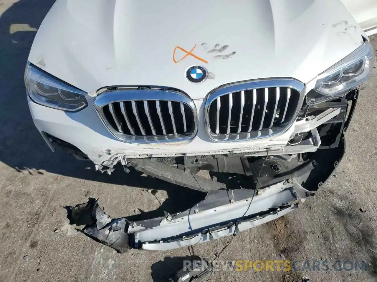 12 Фотография поврежденного автомобиля 5UXTY3C01M9E37348 BMW X3 2021