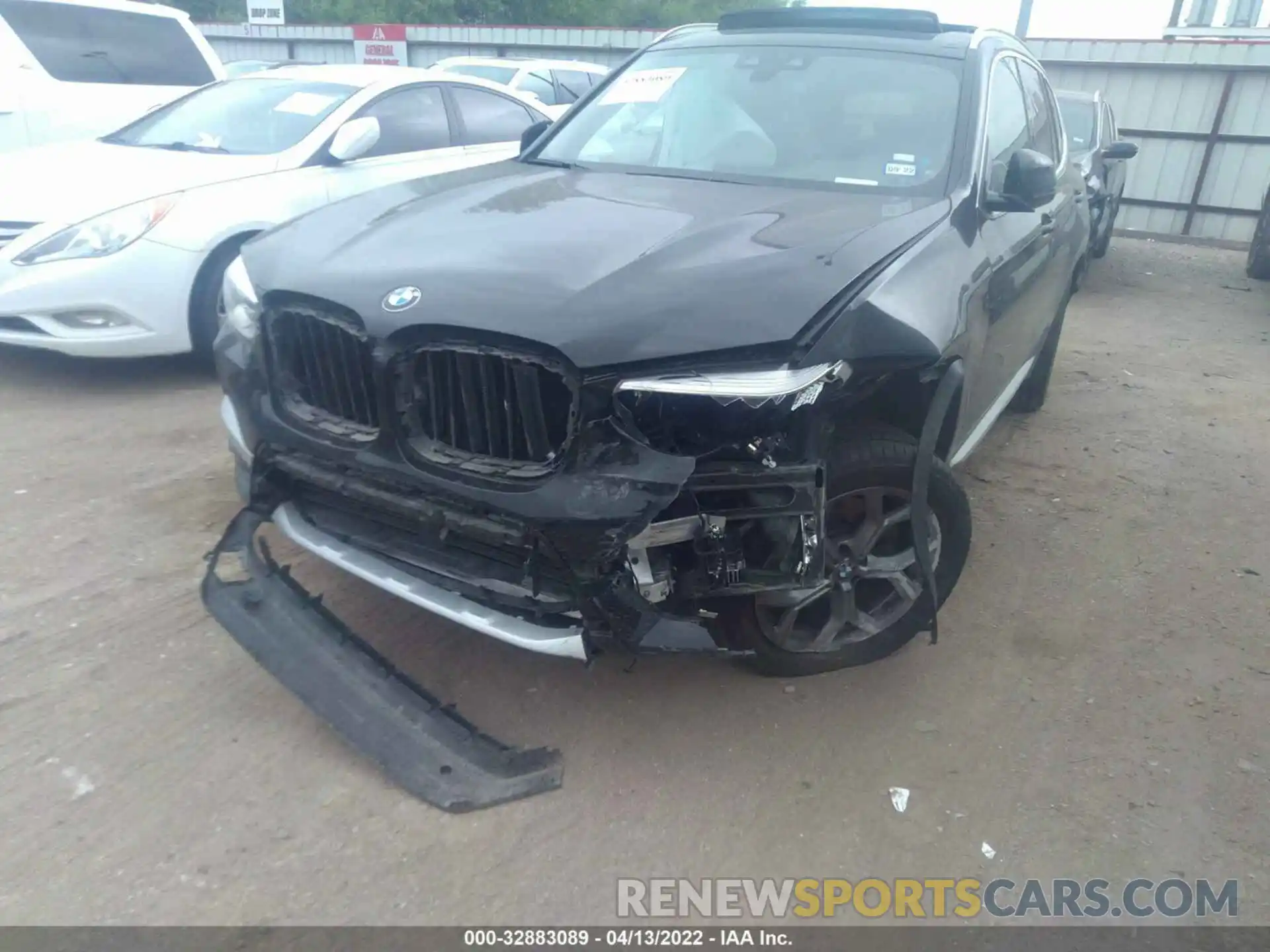 6 Photograph of a damaged car 5UXTY3C01M9E37561 BMW X3 2021