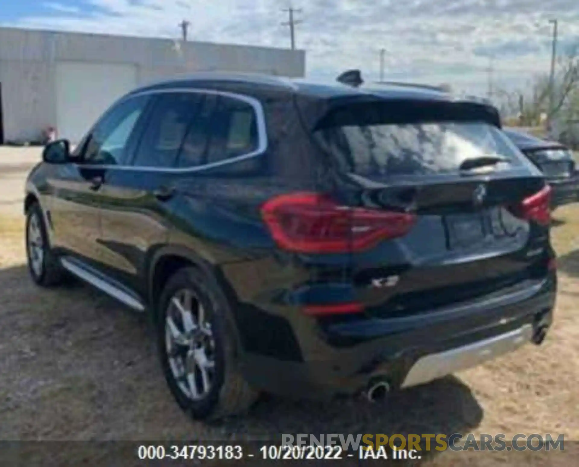 3 Photograph of a damaged car 5UXTY3C01M9E37852 BMW X3 2021