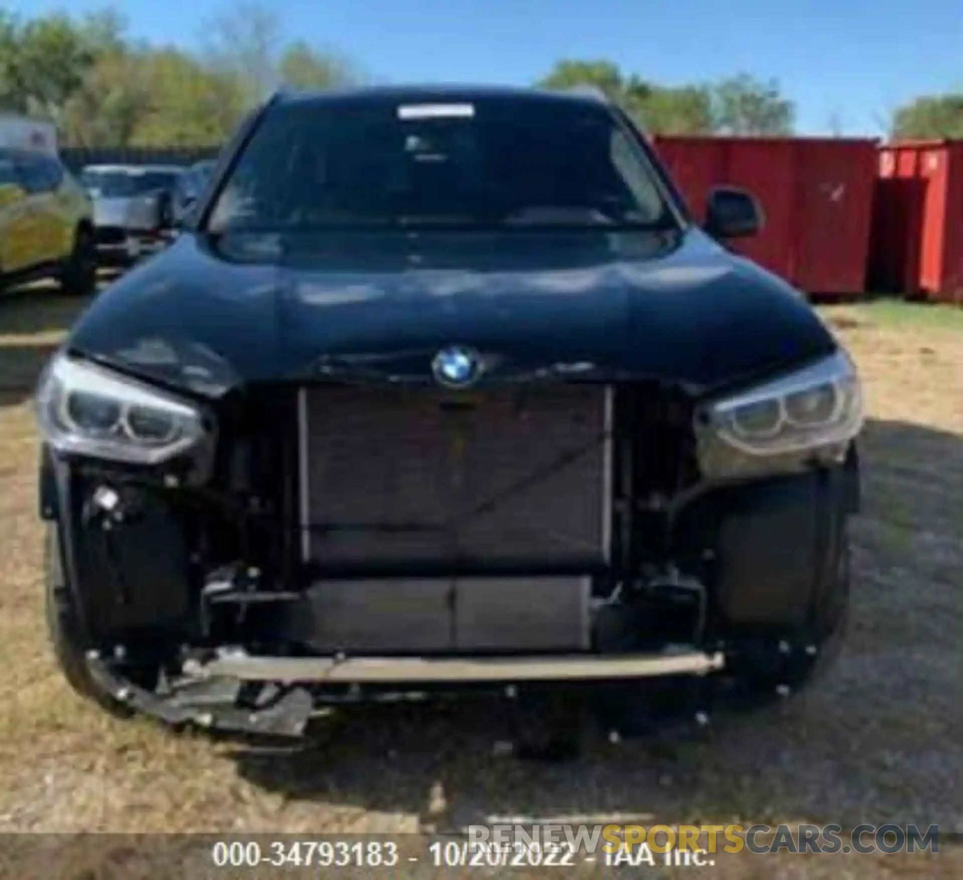 6 Photograph of a damaged car 5UXTY3C01M9E37852 BMW X3 2021