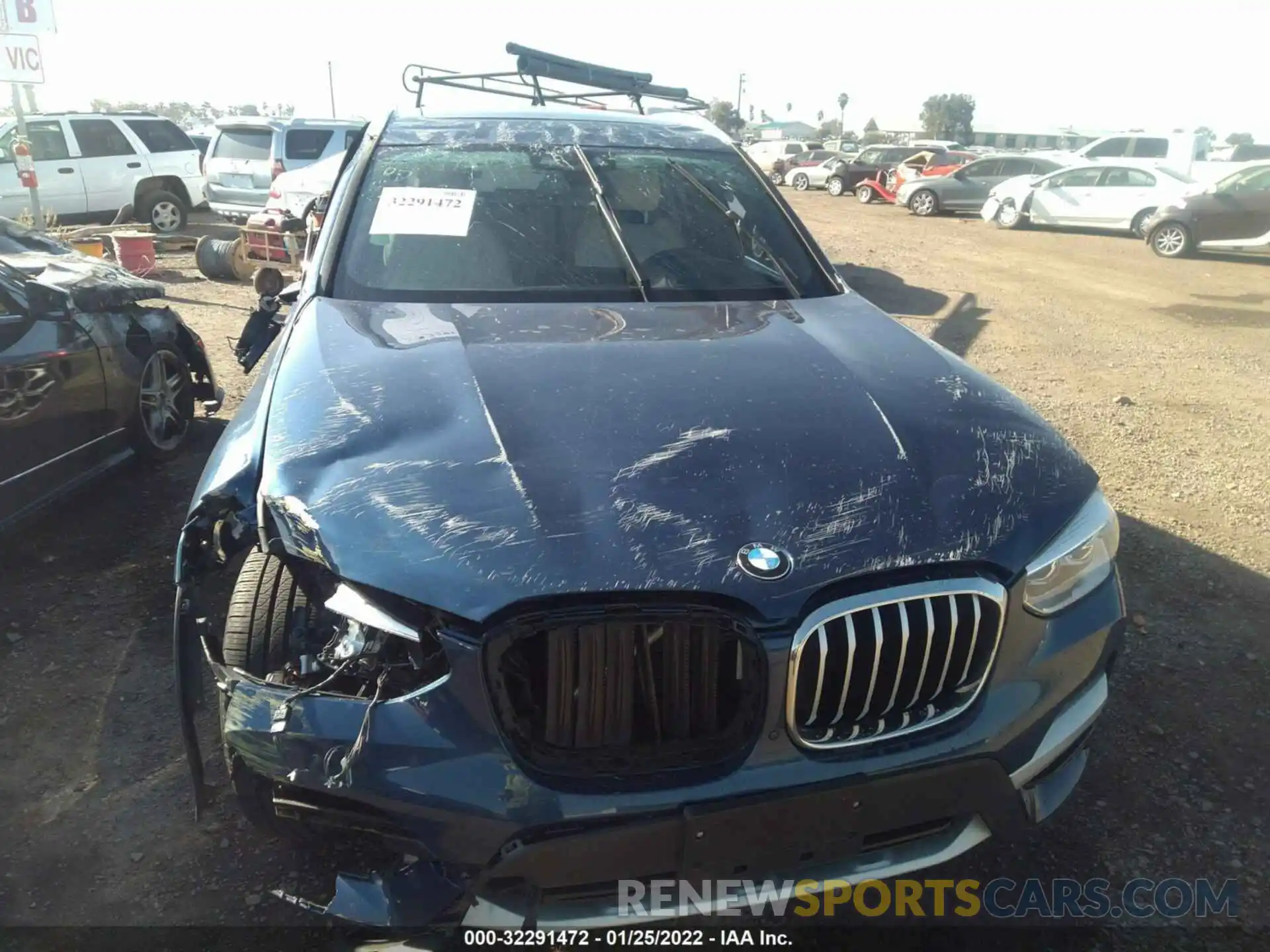 6 Photograph of a damaged car 5UXTY3C01M9E55123 BMW X3 2021