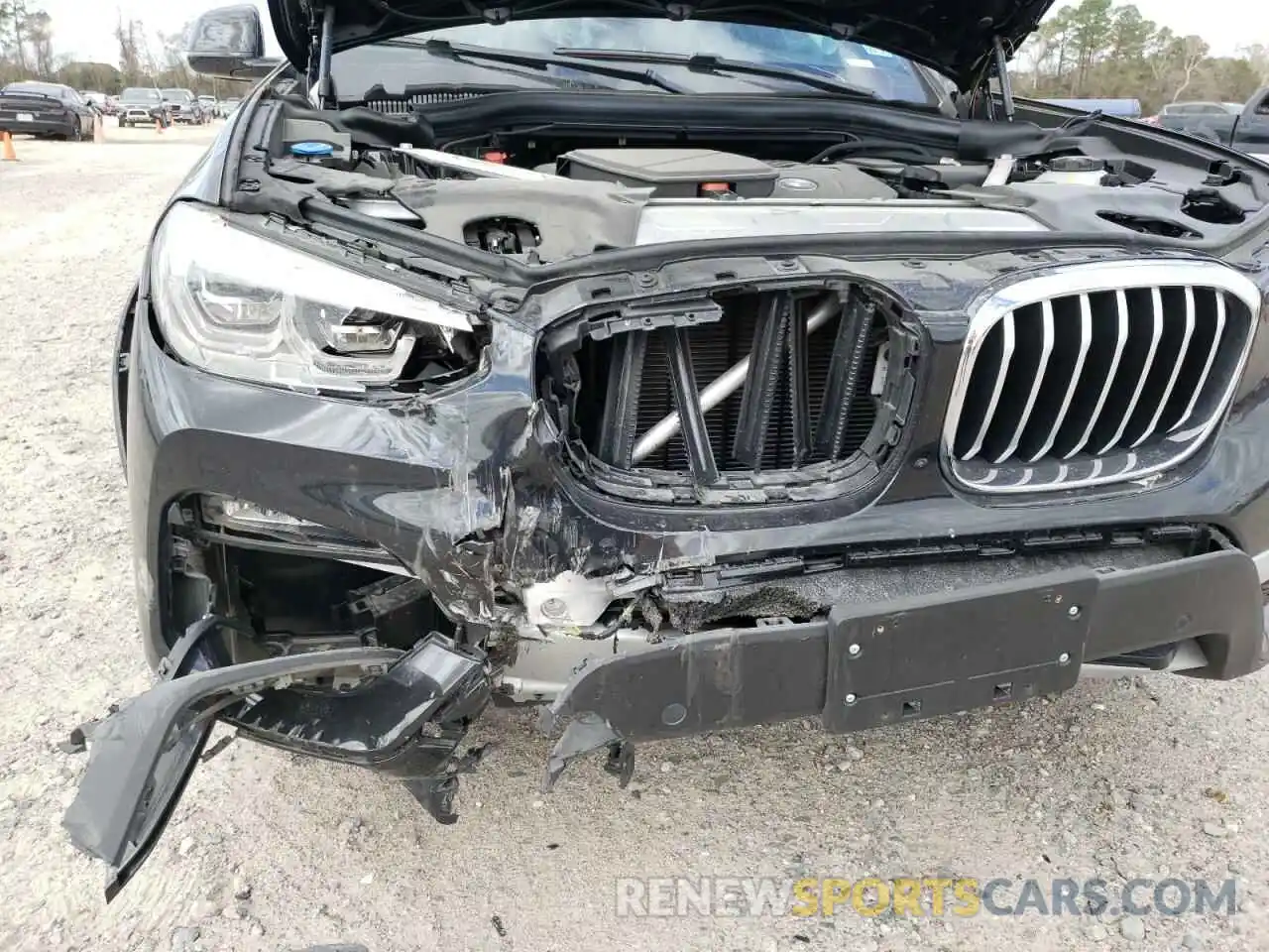 9 Фотография поврежденного автомобиля 5UXTY3C01M9F54024 BMW X3 2021