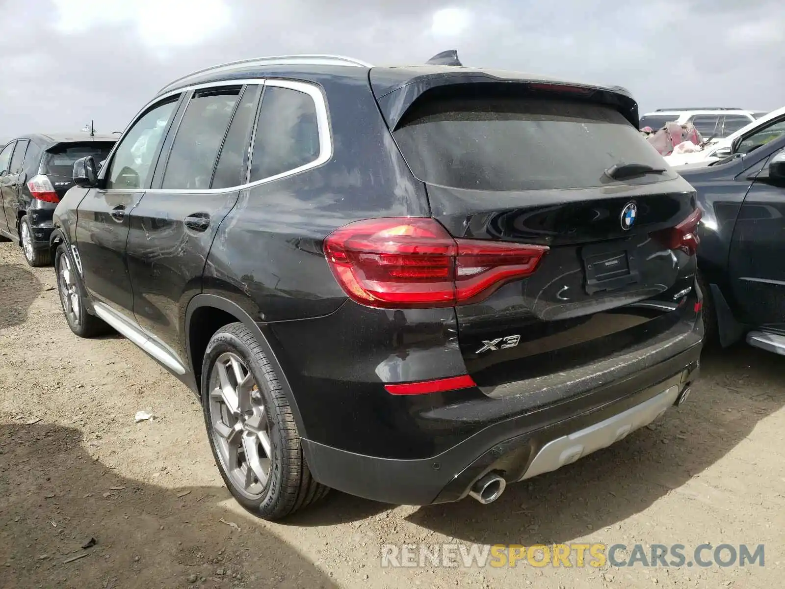 3 Фотография поврежденного автомобиля 5UXTY3C01M9F84219 BMW X3 2021