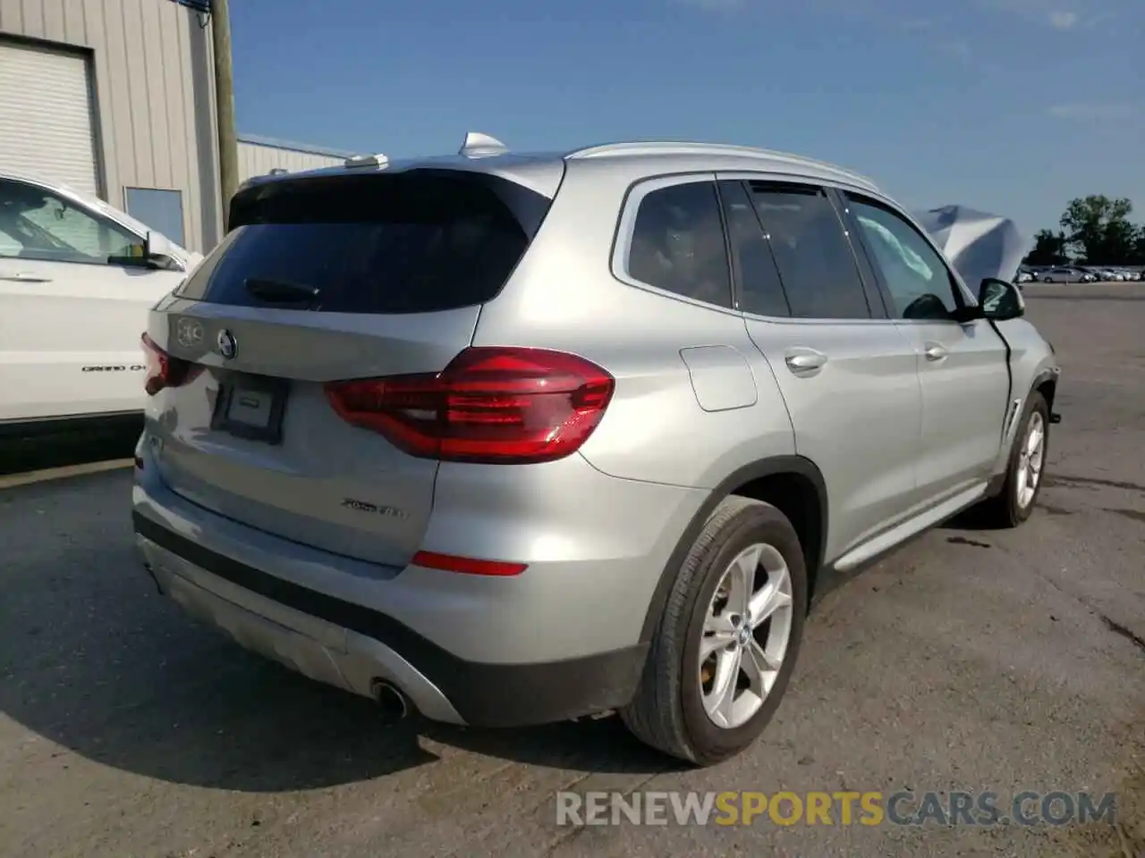 4 Фотография поврежденного автомобиля 5UXTY3C01M9H50268 BMW X3 2021