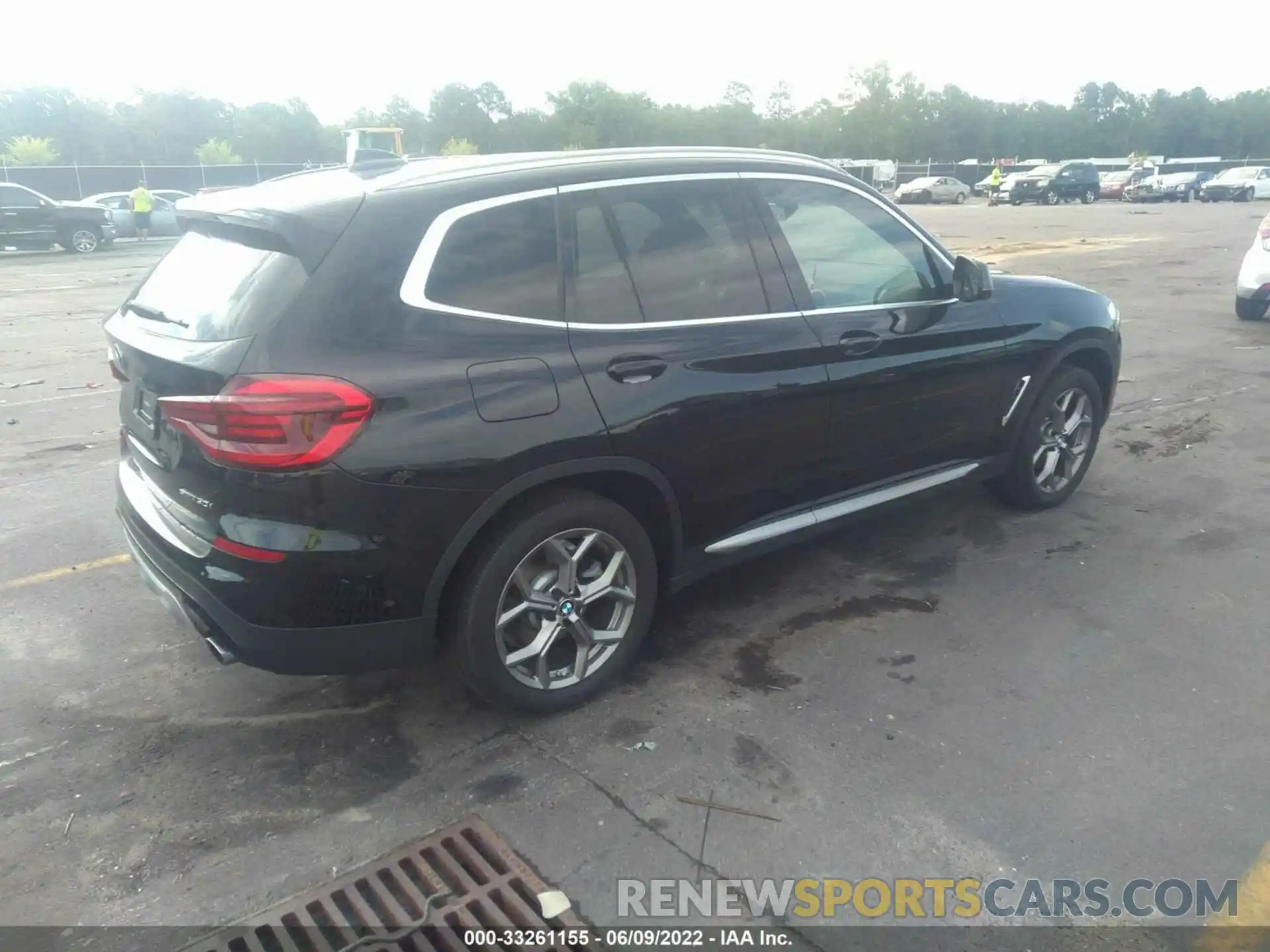 4 Фотография поврежденного автомобиля 5UXTY3C02M9D89911 BMW X3 2021