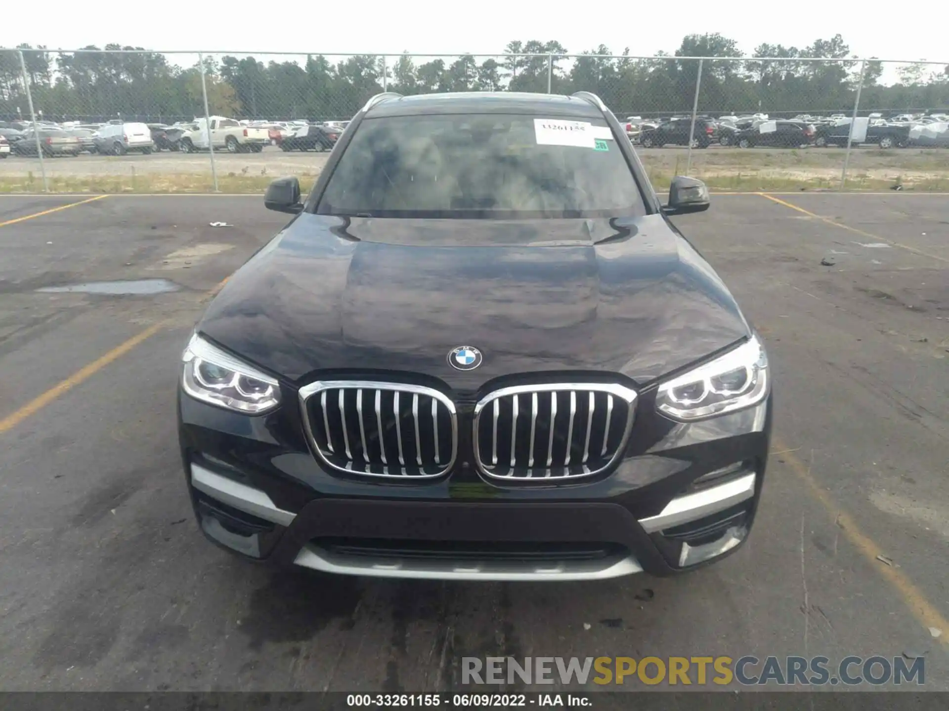 6 Photograph of a damaged car 5UXTY3C02M9D89911 BMW X3 2021