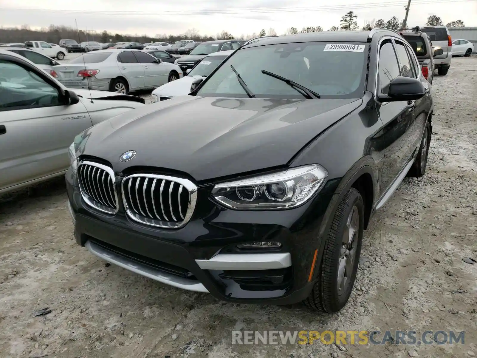 2 Photograph of a damaged car 5UXTY3C02M9E20848 BMW X3 2021