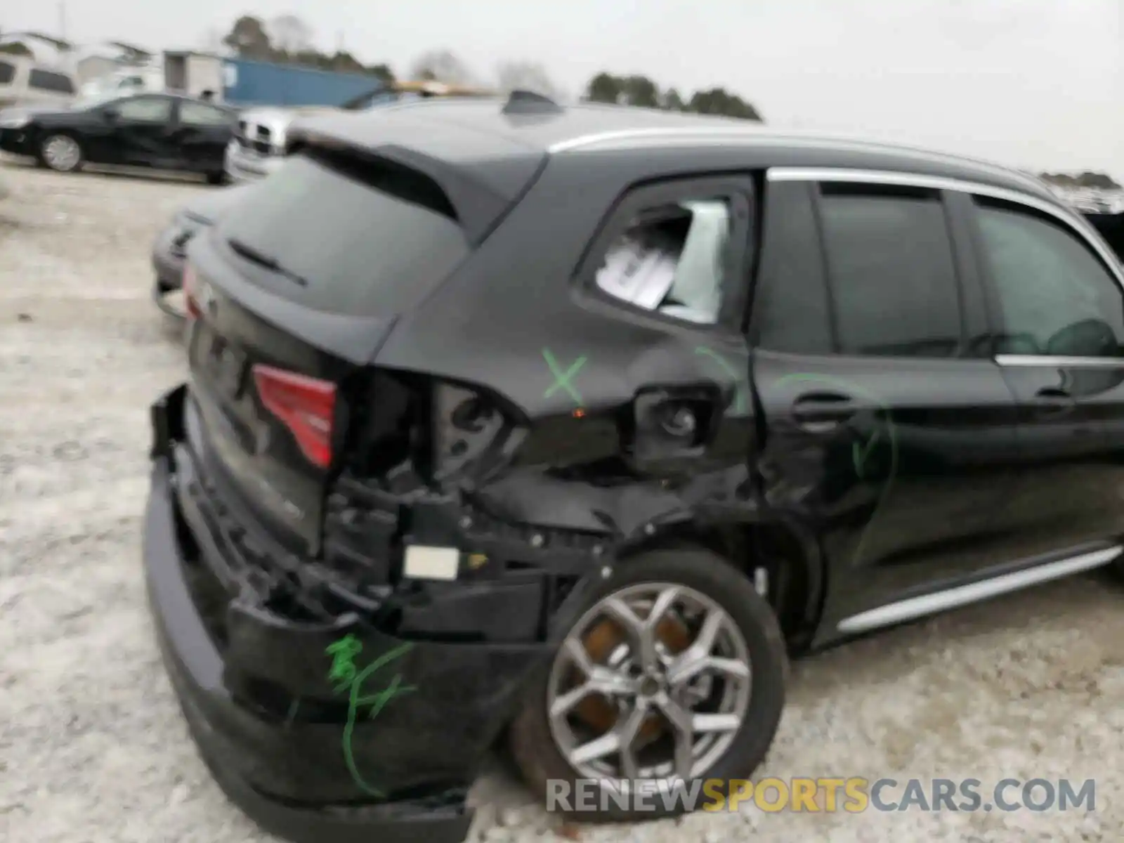 9 Photograph of a damaged car 5UXTY3C02M9E20848 BMW X3 2021